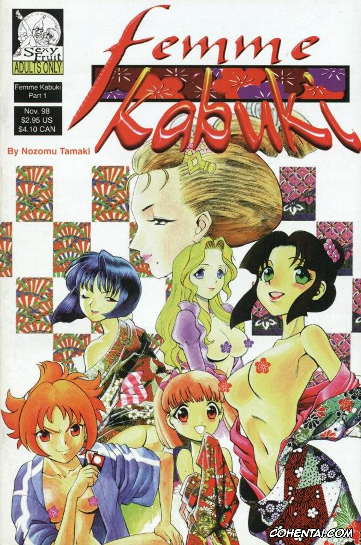 Original xxx, Femme Kabuki 1, pagina 1