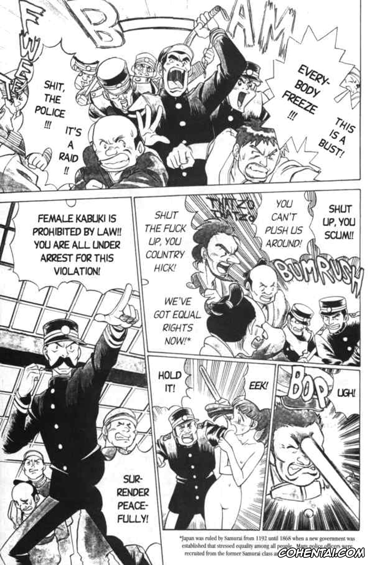 Original porno, Femme Kabuki 1, pagina 8