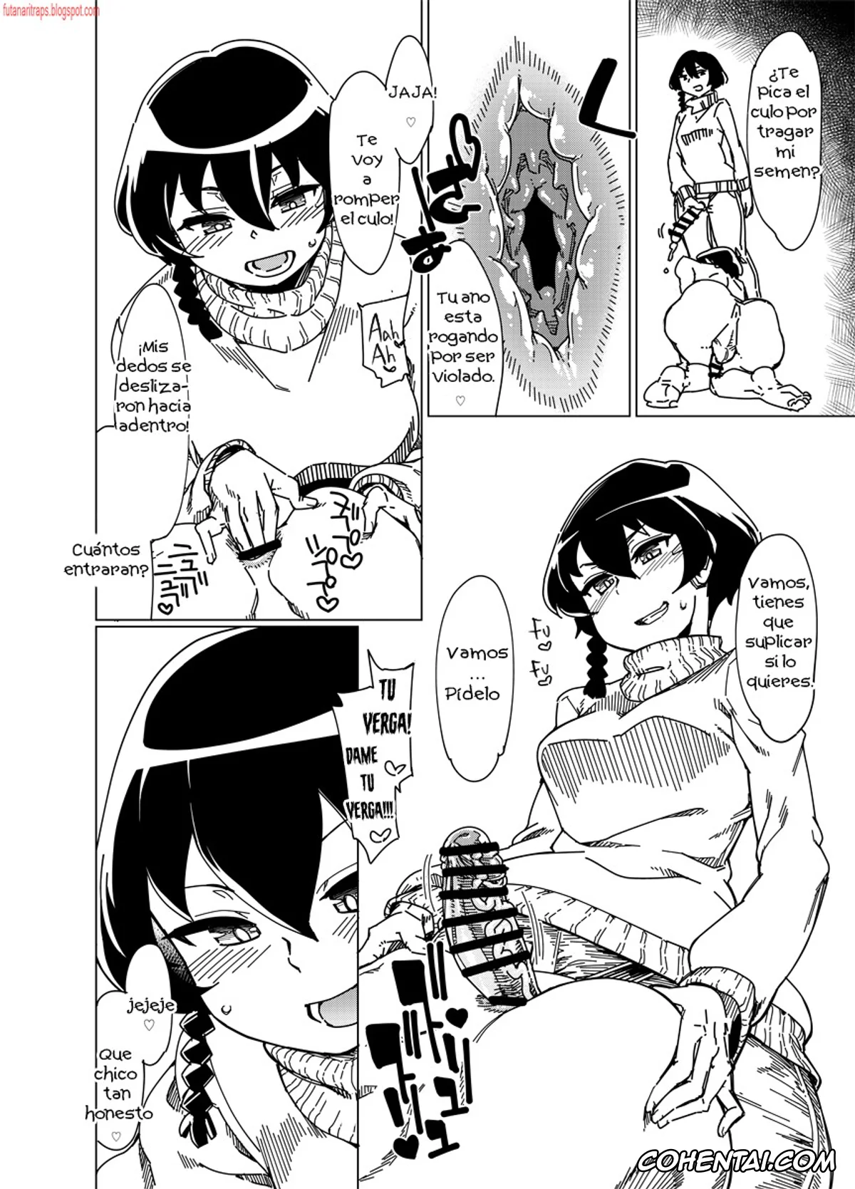 Sword Art Online Alternative Gun Gale Online hentai, Karen Kohiruimaki hentai, Sogekishu ni Oshiri Ijirareru Hon (Sword Art Online), pagina 6