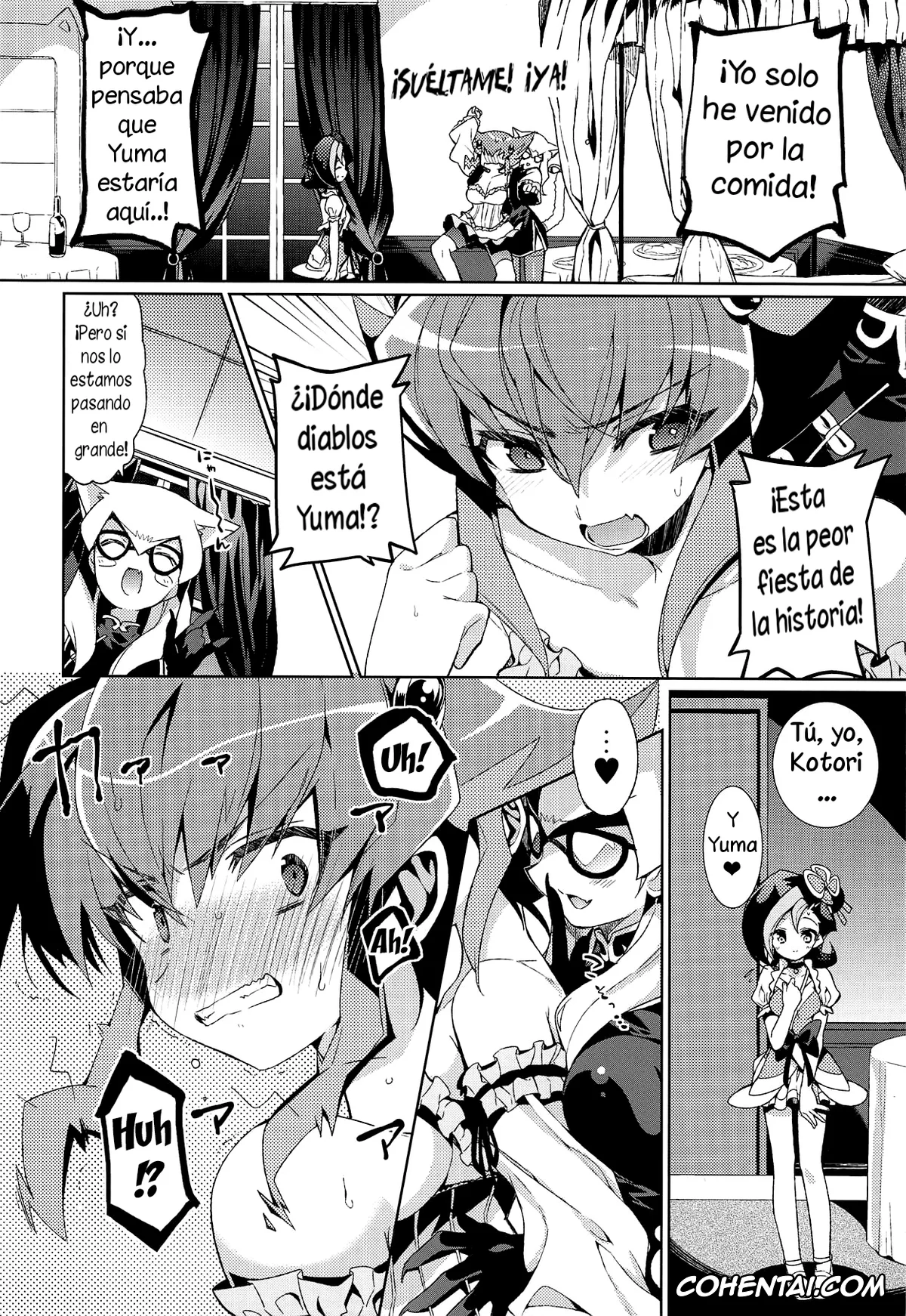 Yu-Gi-Oh! ZEXAL porno, Anna Kouzuki porno, Cathy porno, Kotori Mizuki porno, Yuma Tsukumo porno, Haran no Kouyasai (Yu-Gi-Oh! ZEXAL), pagina 5