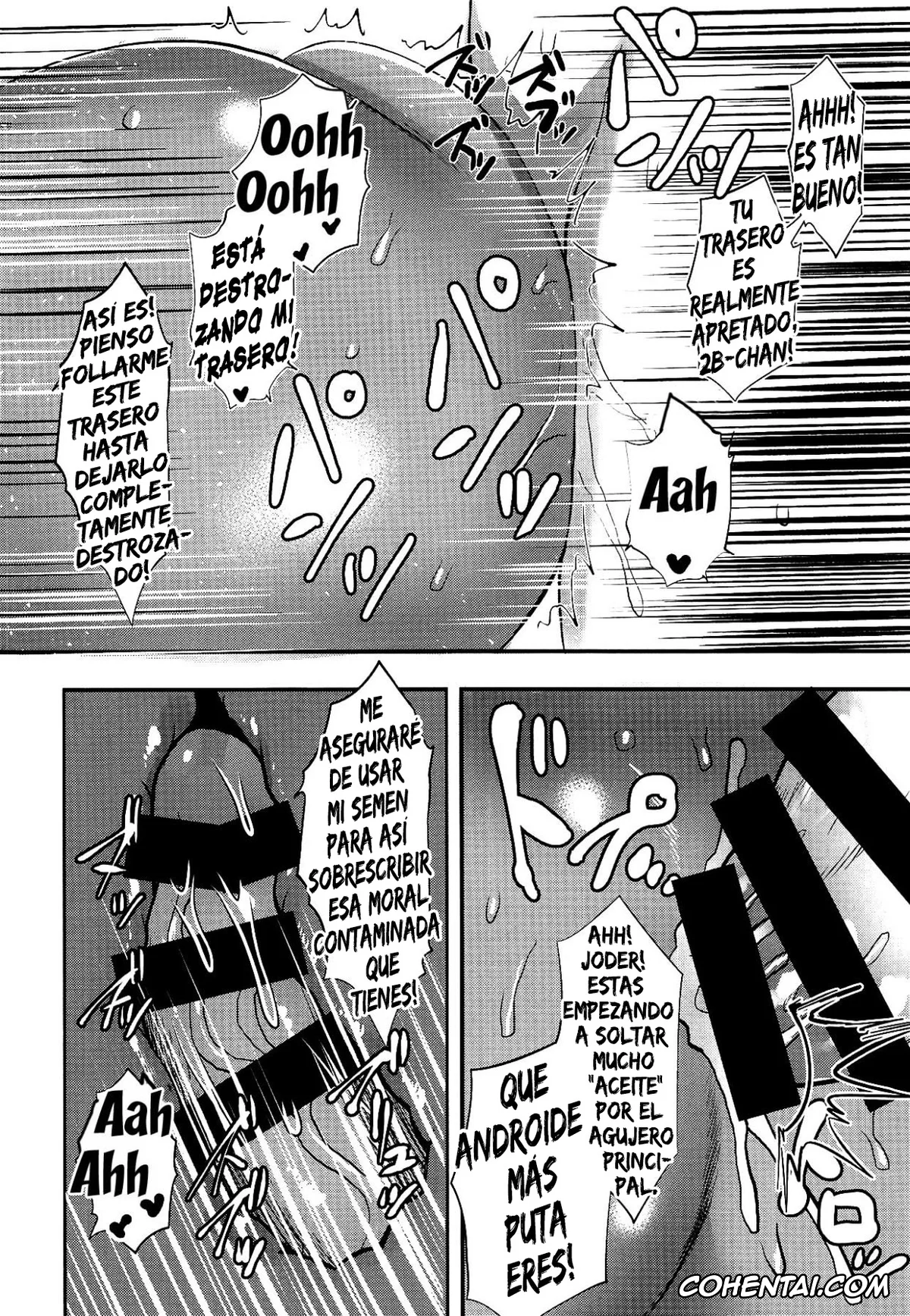 NieR:Automata hentai, Nier Automata hentai, 2B hentai, YoRHa Nigou Pet-gata (NieR:Automata), pagina 12