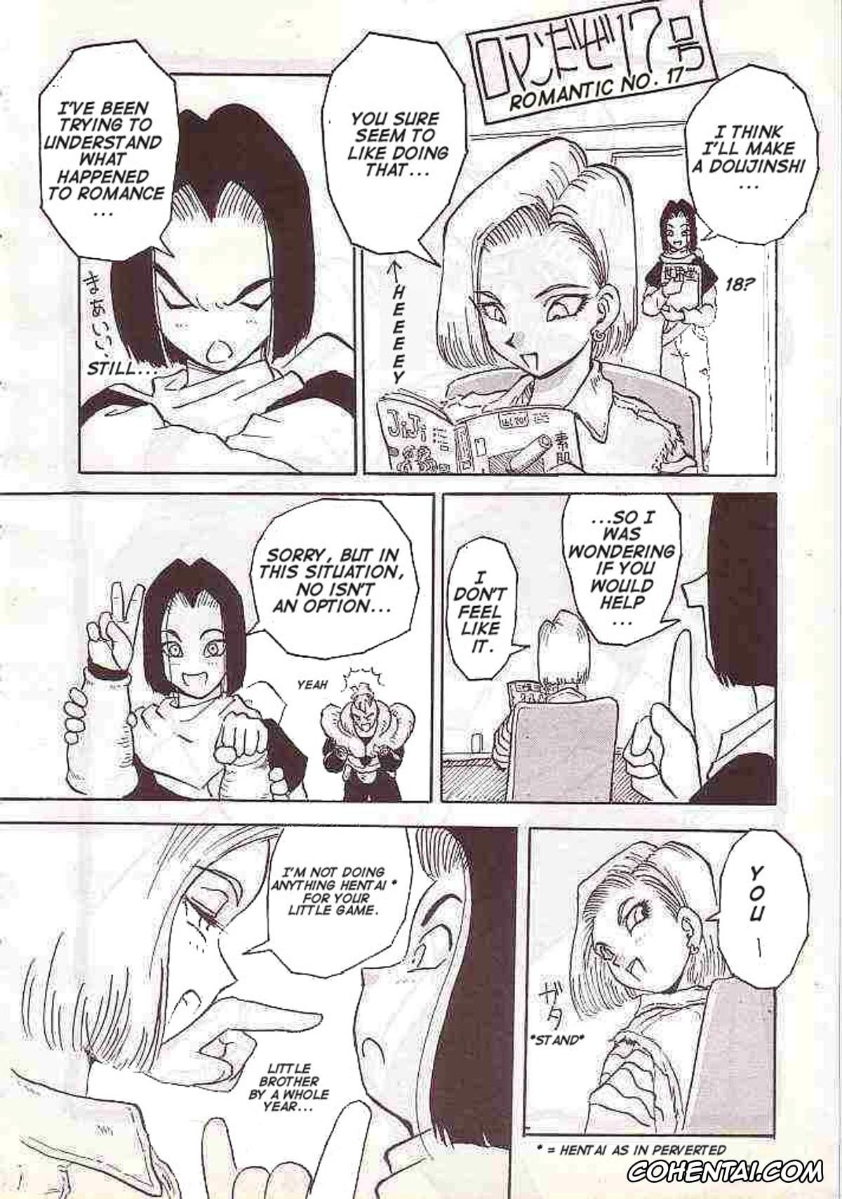 Dragon Ball Z porno, Android 17 porno, Android 18 porno, Krillin porno, No.18 SIDE REMAKES (Dragon Ball Z), pagina 2