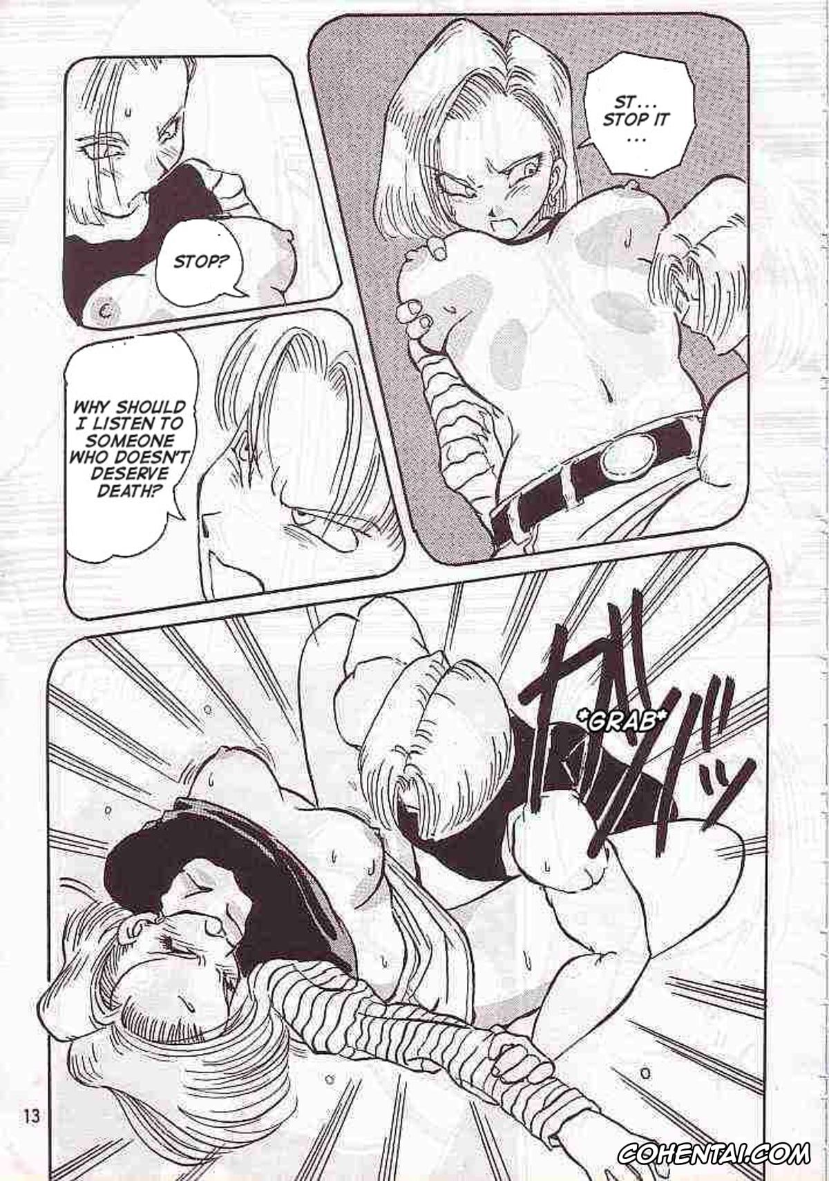 Dragon Ball Z xxx, Android 17 xxx, Android 18 xxx, Krillin xxx, No.18 SIDE REMAKES (Dragon Ball Z), pagina 13