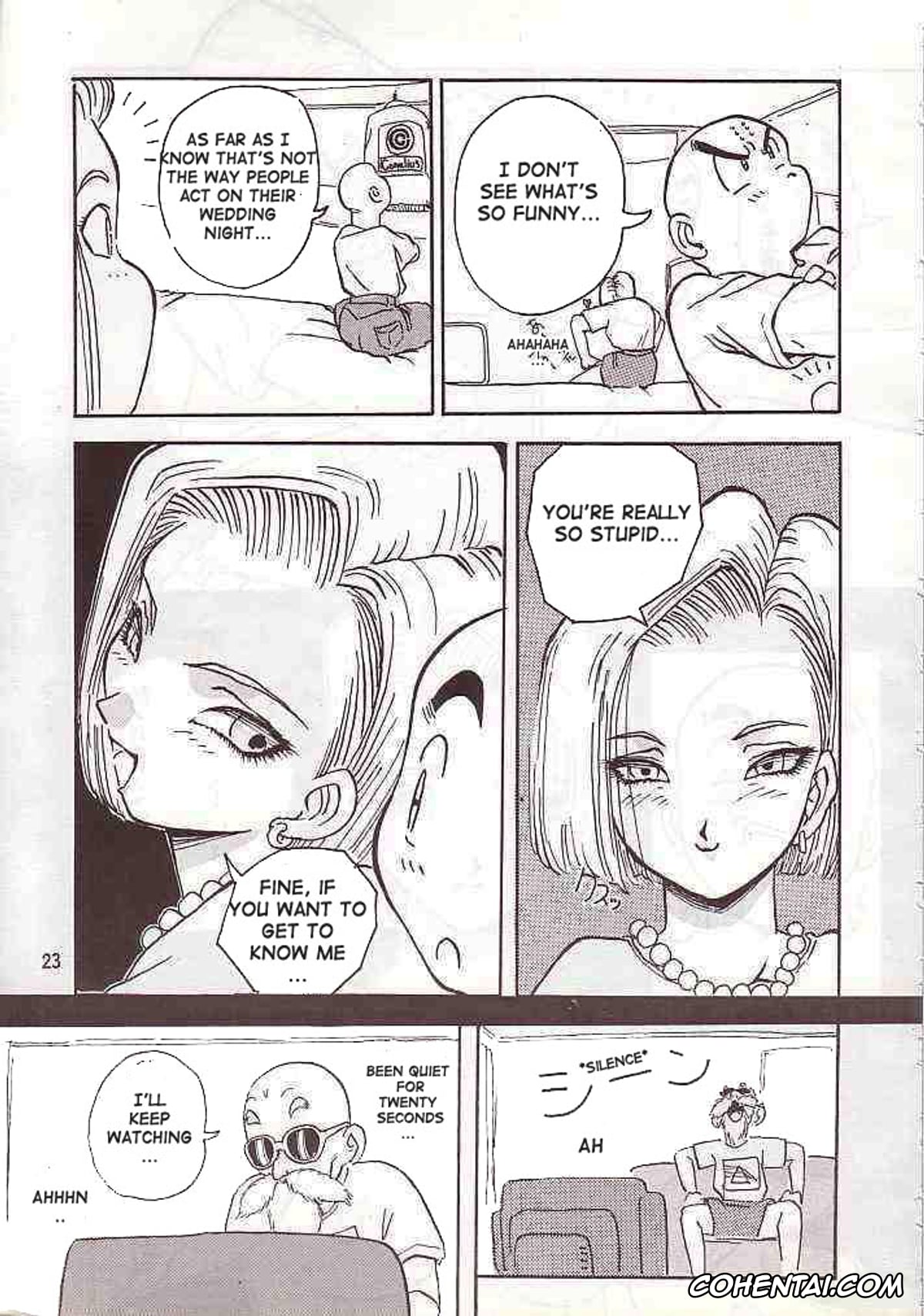 Dragon Ball Z porno, Android 17 porno, Android 18 porno, Krillin porno, No.18 SIDE REMAKES (Dragon Ball Z), pagina 23