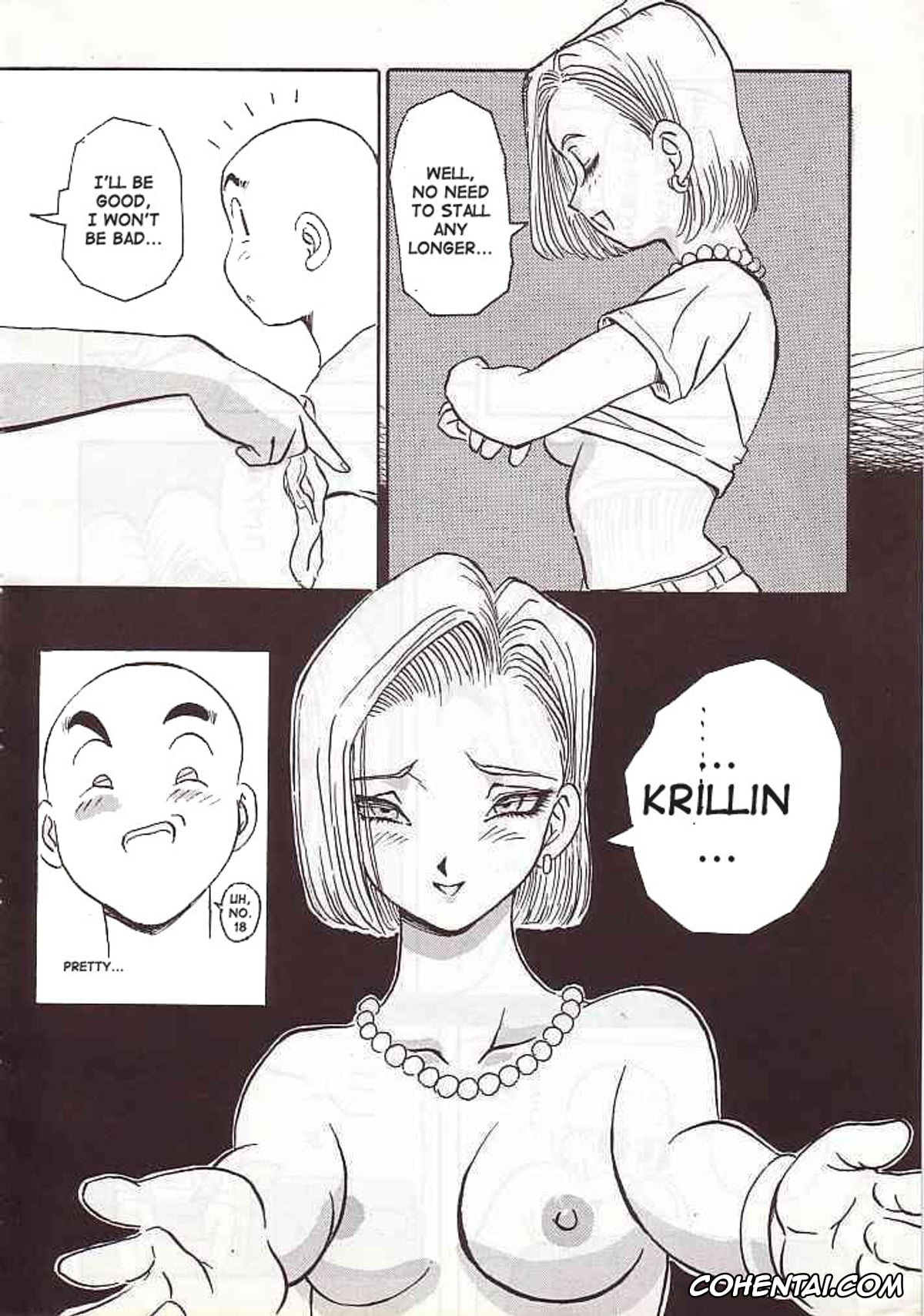 Dragon Ball Z hentai, Android 17 hentai, Android 18 hentai, Krillin hentai, No.18 SIDE REMAKES (Dragon Ball Z), pagina 24