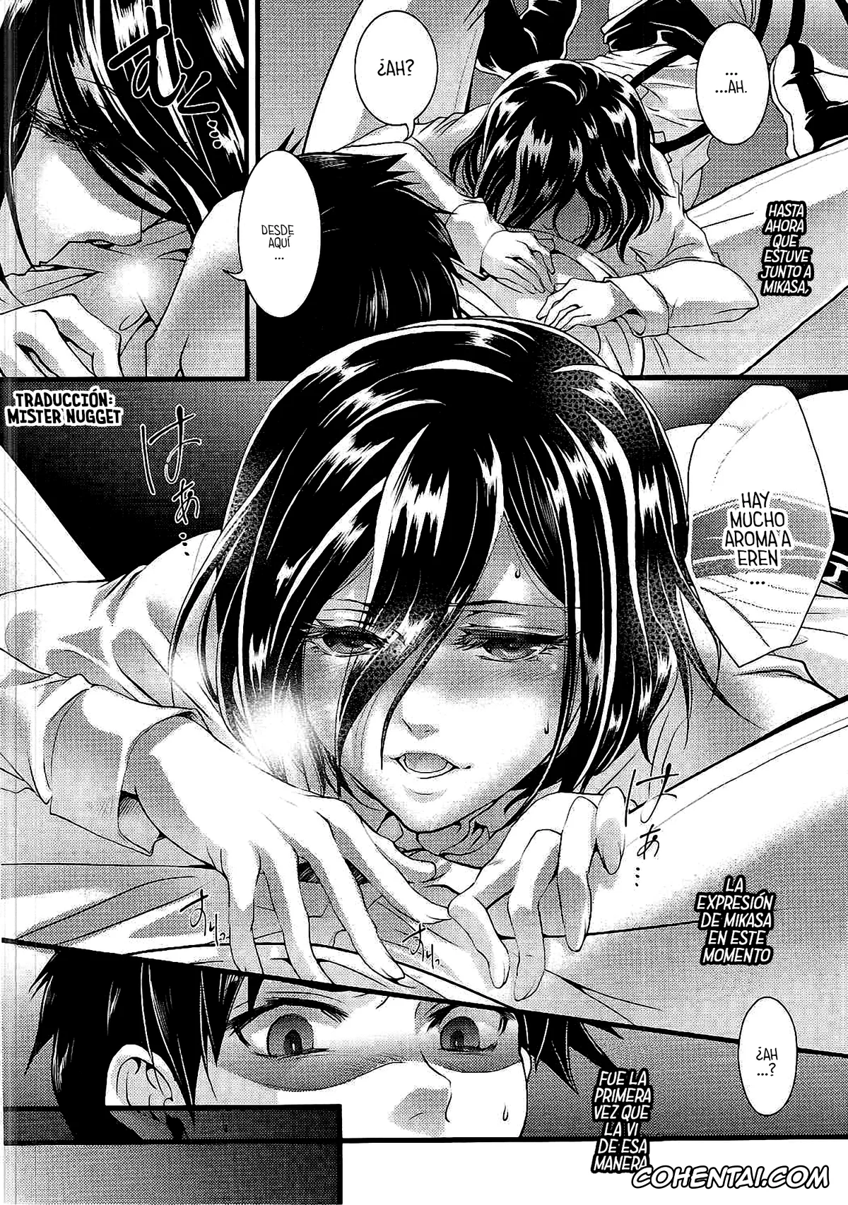 Shingeki No Kyojin | Attack On Titan xxx, Eren Jaeger xxx, Hange Zoe xxx, Mikasa Ackerman xxx, Higaisha wa Eren Jaeger-san ka to Omoware, (Shingeki no Kyojin), pagina 7