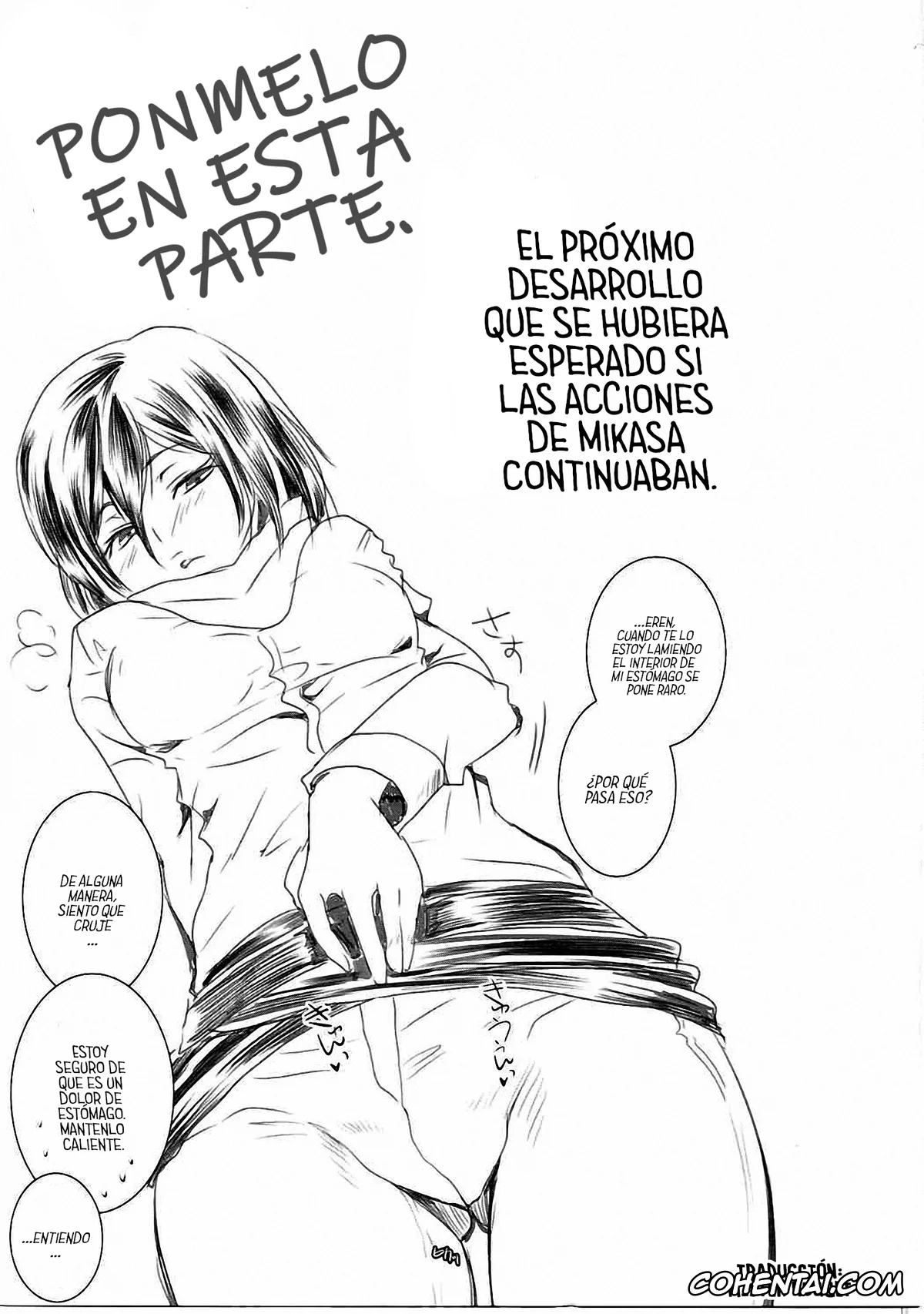 Shingeki No Kyojin | Attack On Titan xxx, Eren Jaeger xxx, Hange Zoe xxx, Mikasa Ackerman xxx, Higaisha wa Eren Jaeger-san ka to Omoware, (Shingeki no Kyojin), pagina 22