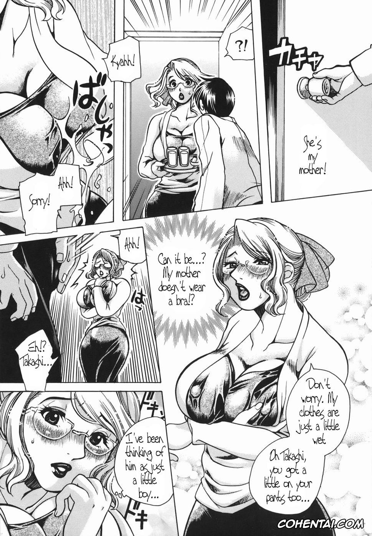 Manga porno, Tankoubon porno, Haha Mitsu, pagina 8