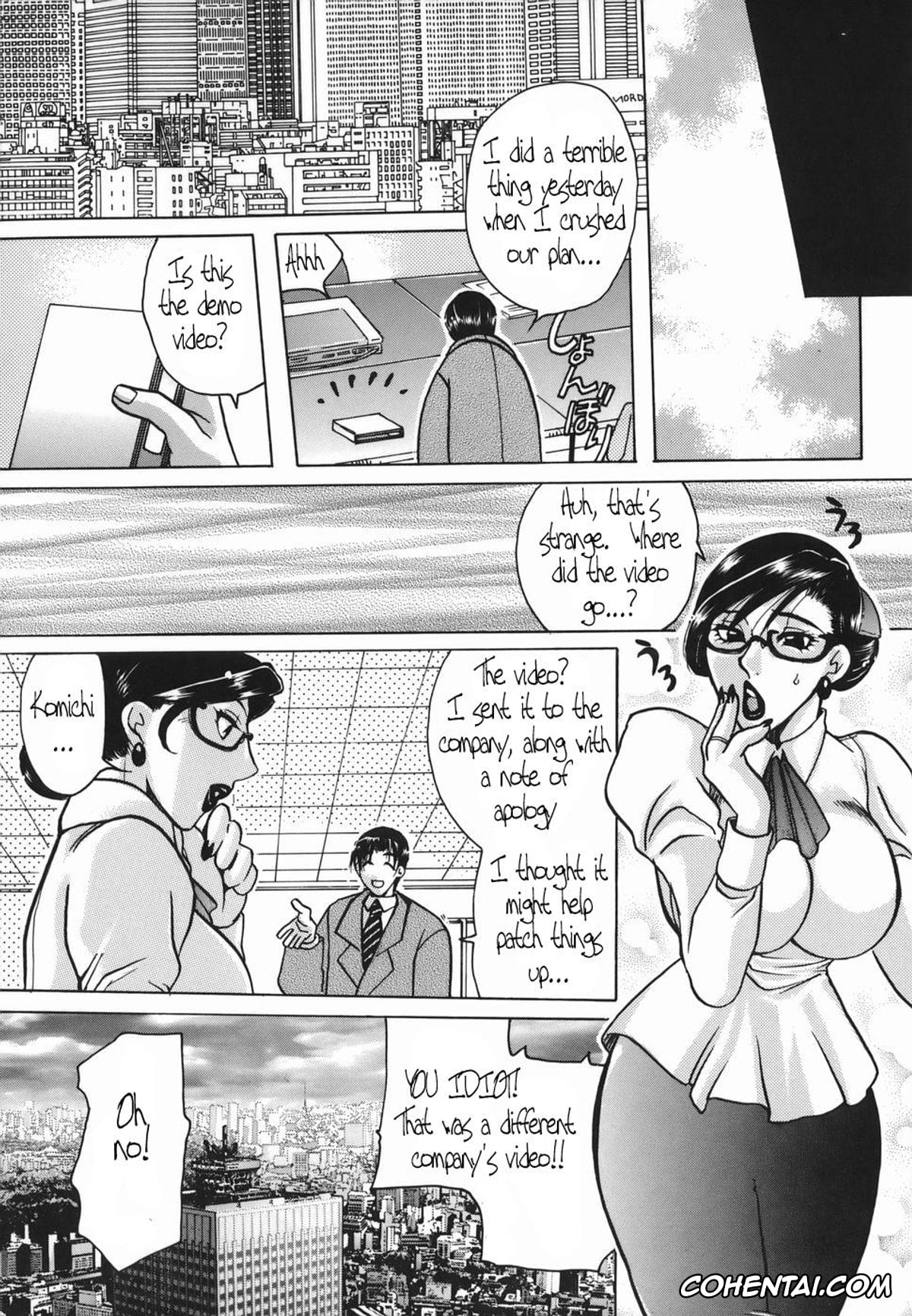 Manga porno, Tankoubon porno, Haha Mitsu, pagina 83