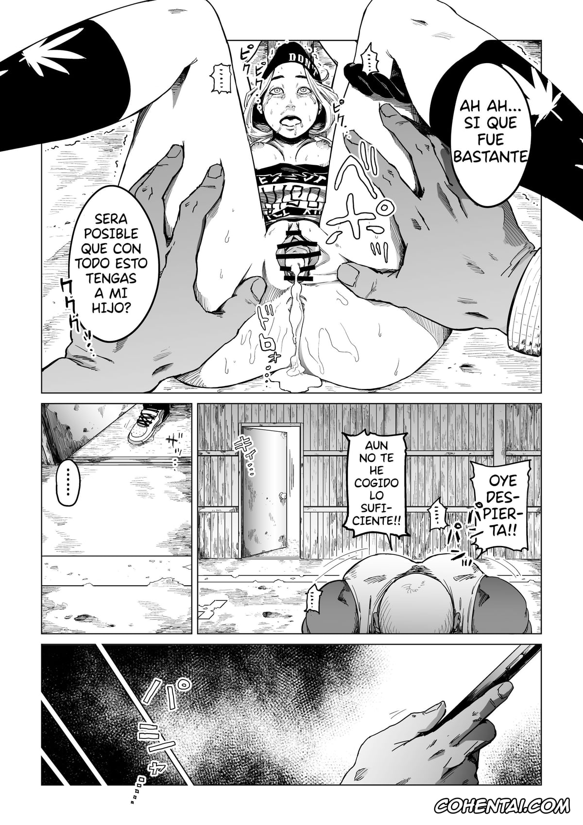 3on3 Freestyle xxx, Gori Macho Oootoko ga Irojiro Kinpatsu o Kankin Kousoku Rape (3on3 FreeStyle), pagina 22