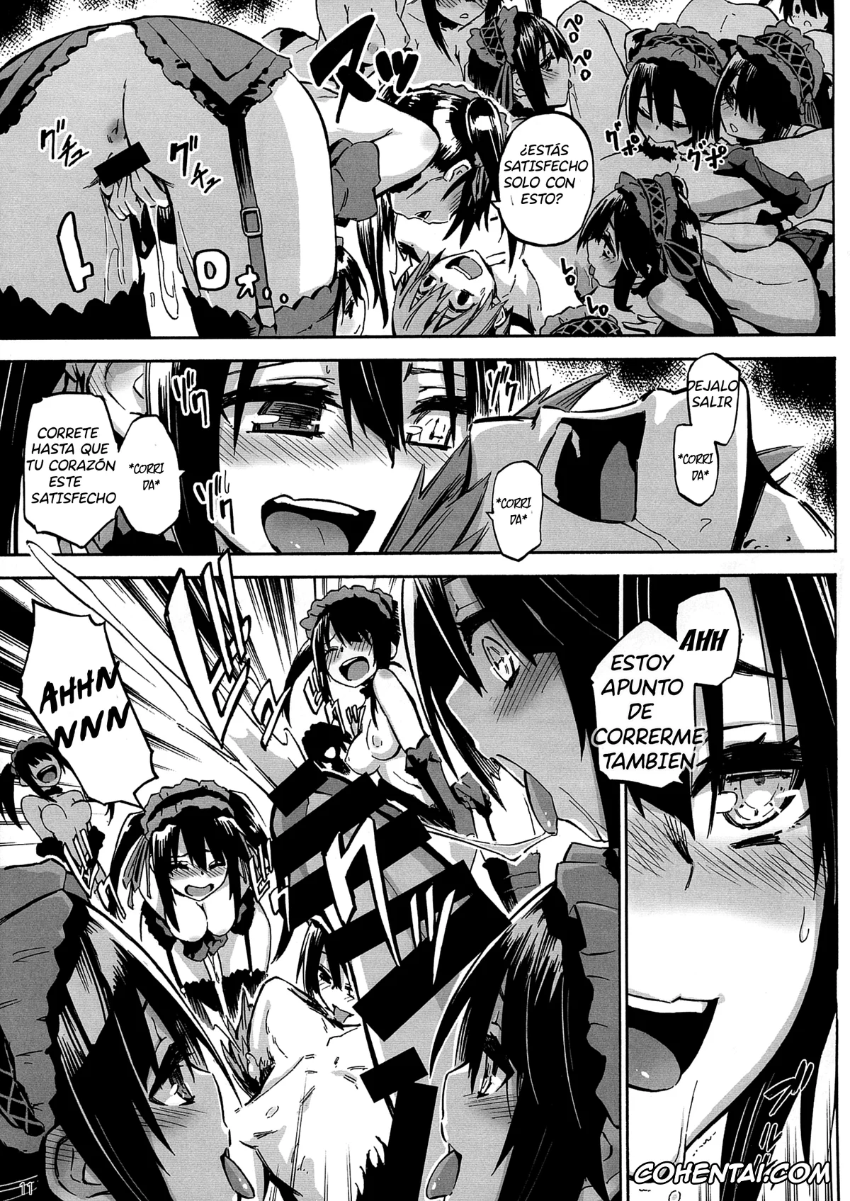 Date A Live hentai, Kurumi Tokisaki hentai, Shido Itsuka hentai, Oshokuji Kurumi-san (Date A Live), pagina 12