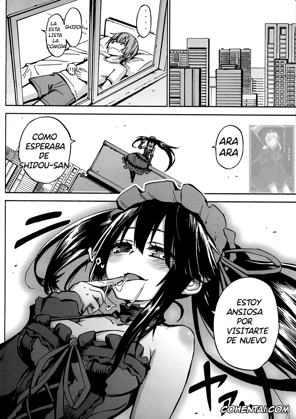 Date A Live hentai, Kurumi Tokisaki hentai, Shido Itsuka hentai, Oshokuji Kurumi-san (Date A Live), pagina 21