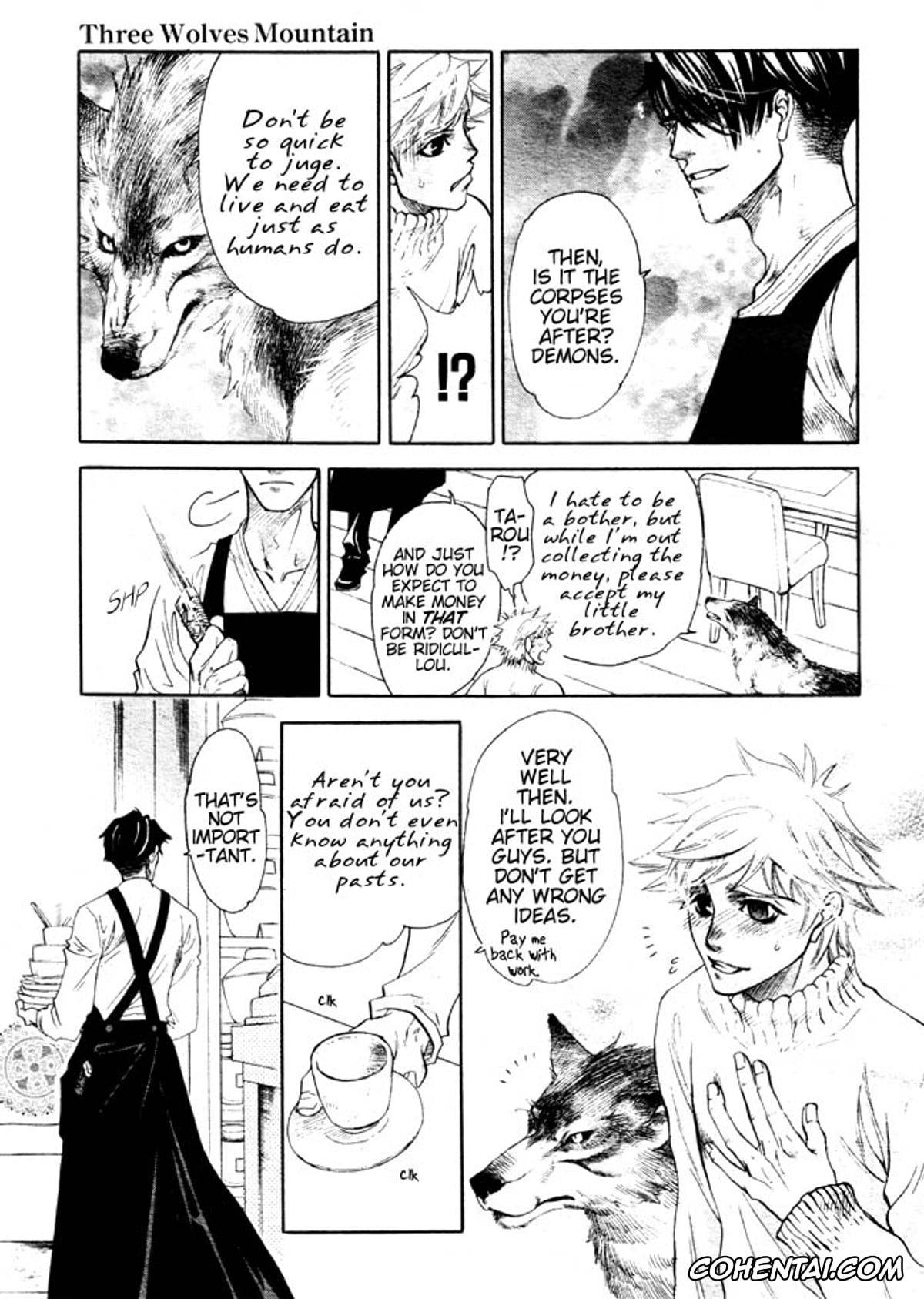 Original xxx, Yaoi – Three Wolves Mountain ch. 1, pagina 7