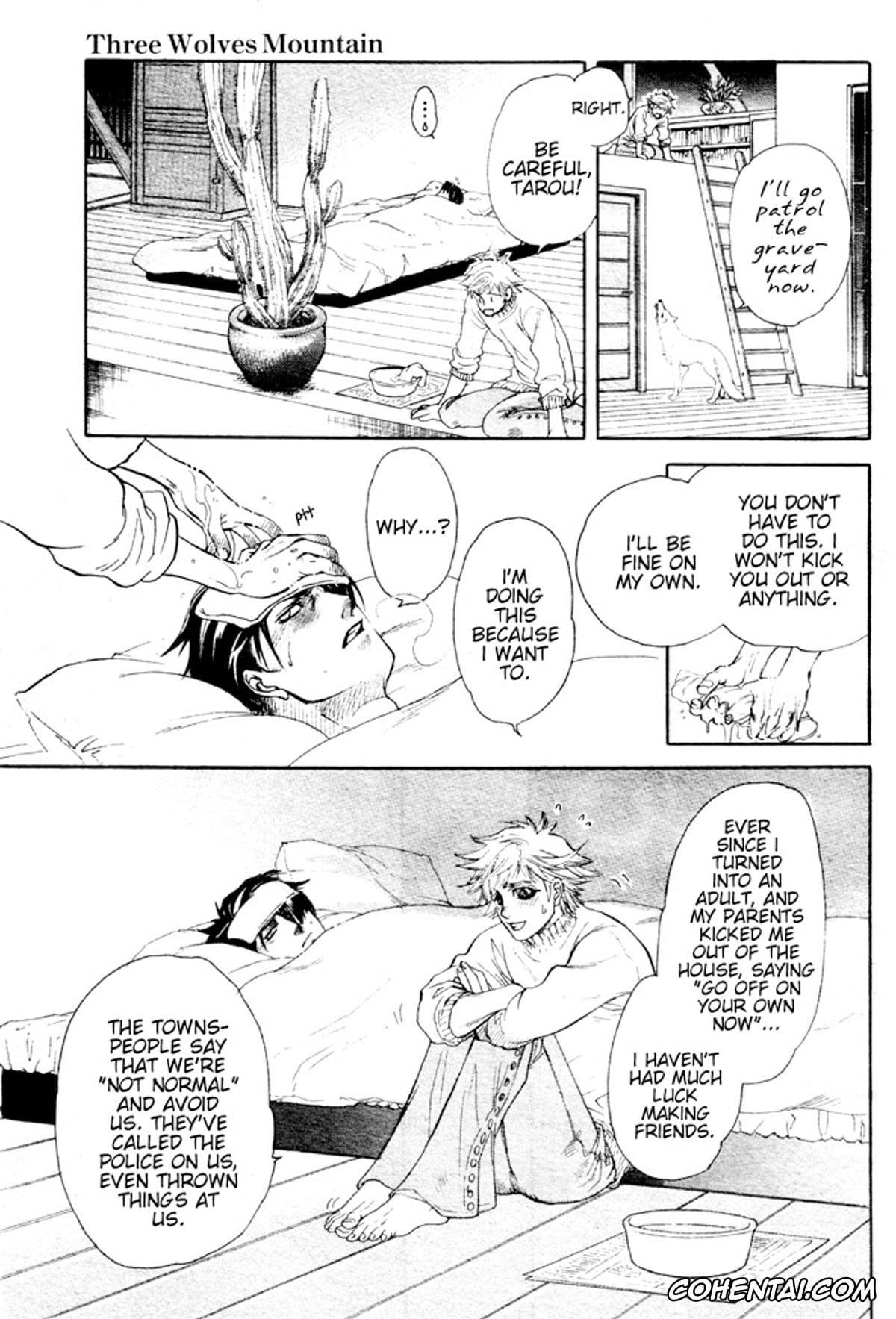 Original porno, Yaoi – Three Wolves Mountain ch. 1, pagina 11