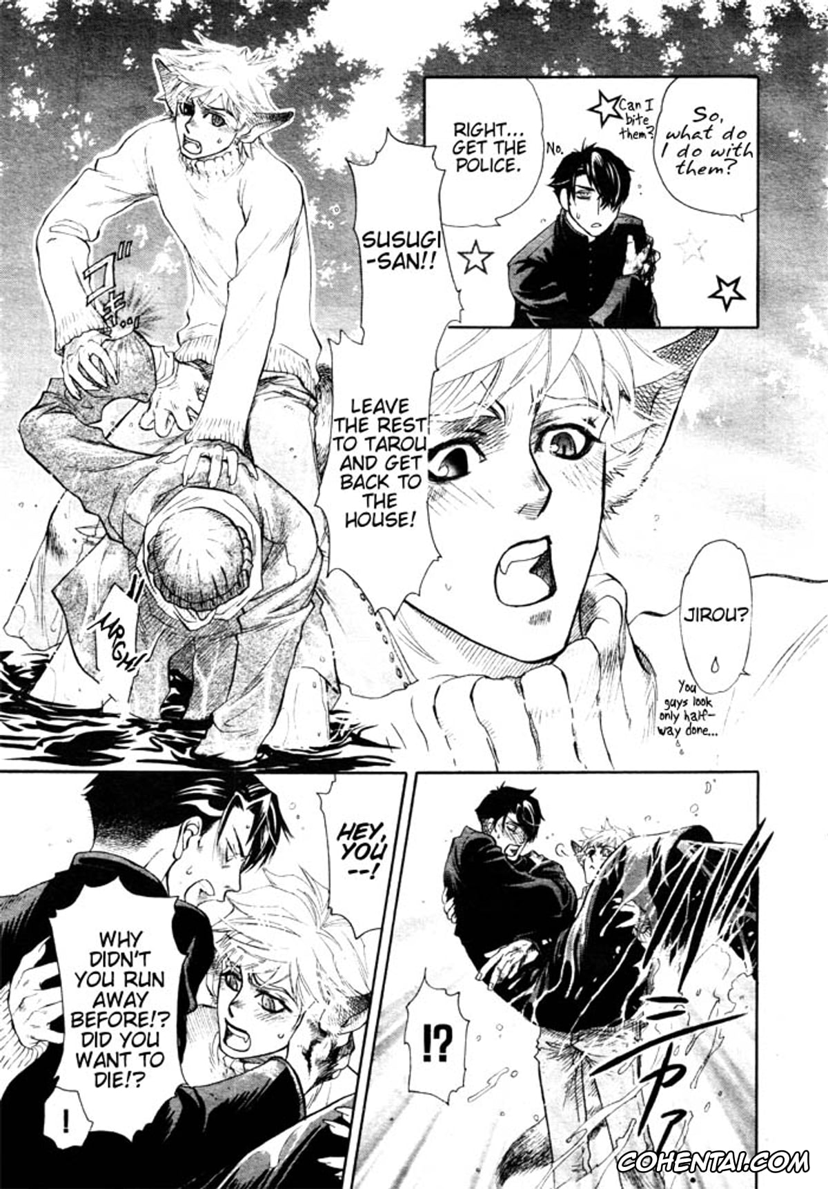 Original hentai, Yaoi – Three Wolves Mountain ch. 1, pagina 21