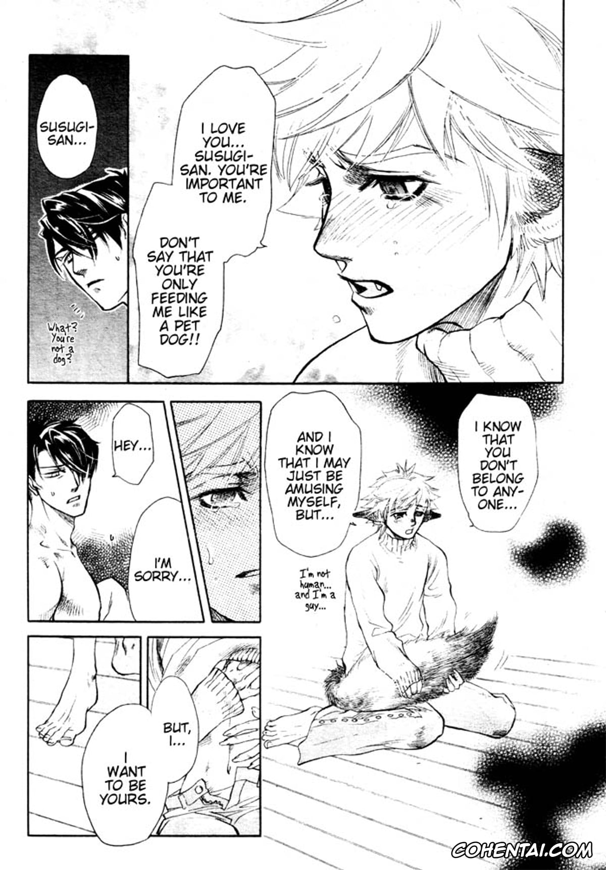 Original hentai, Yaoi – Three Wolves Mountain ch. 1, pagina 27