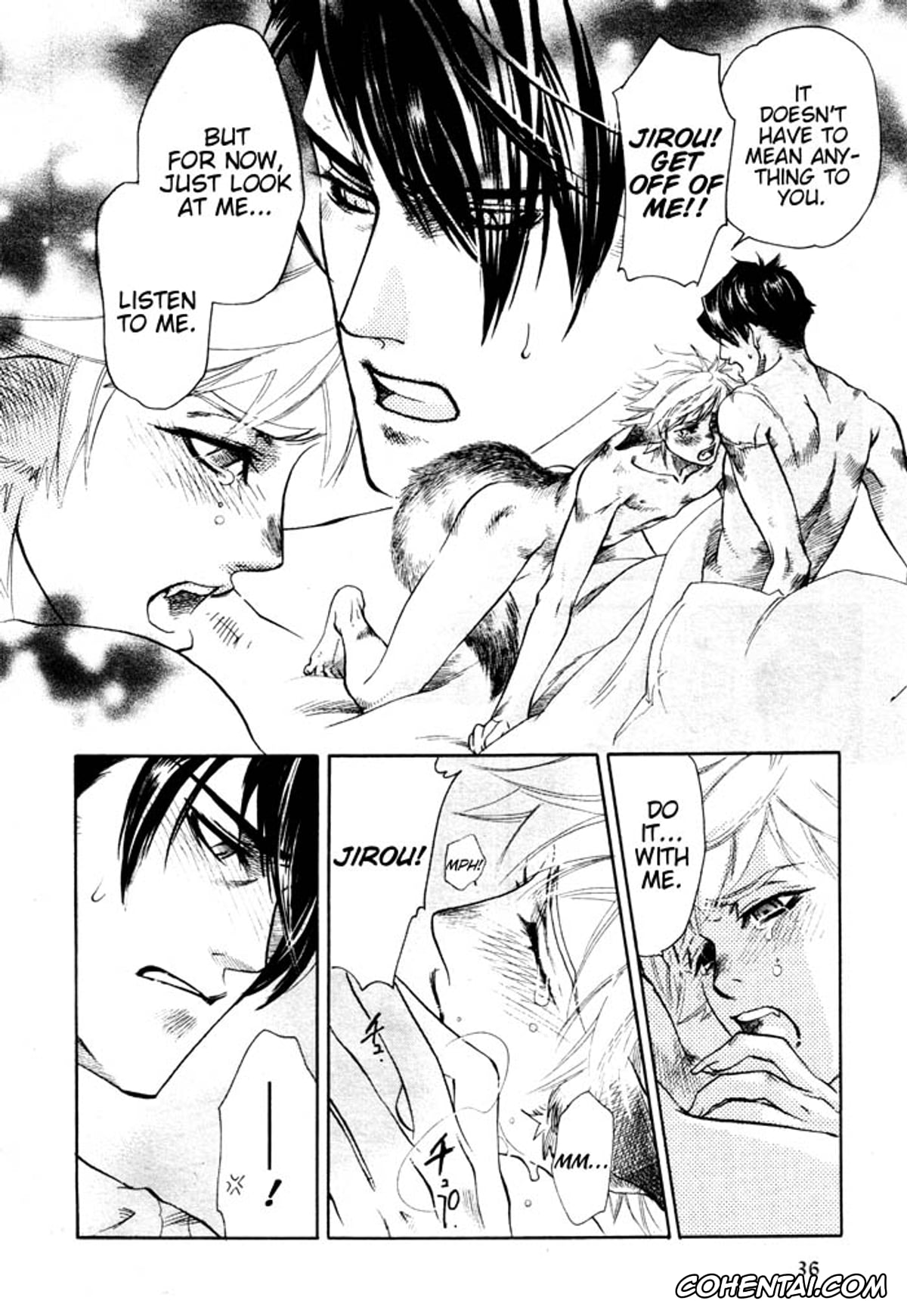 Original xxx, Yaoi – Three Wolves Mountain ch. 1, pagina 28