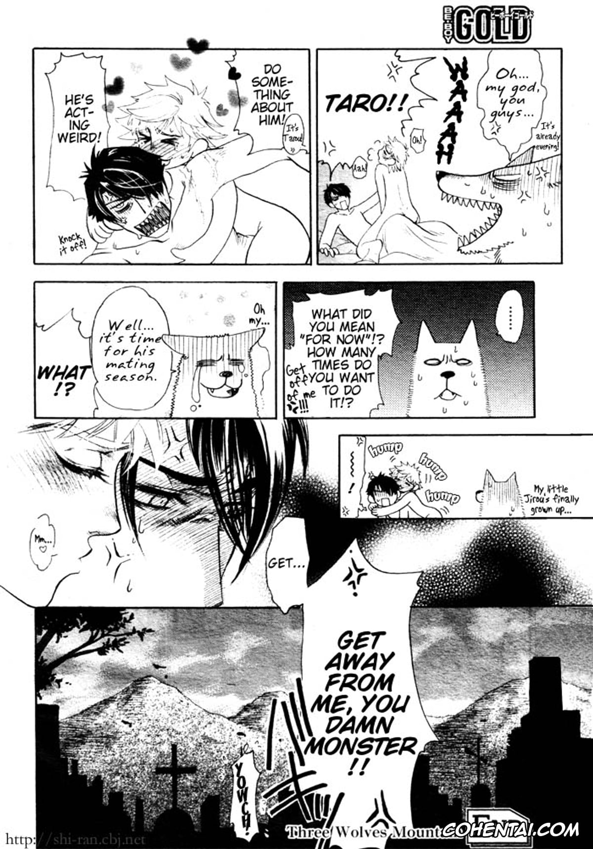 Original xxx, Yaoi – Three Wolves Mountain ch. 1, pagina 34