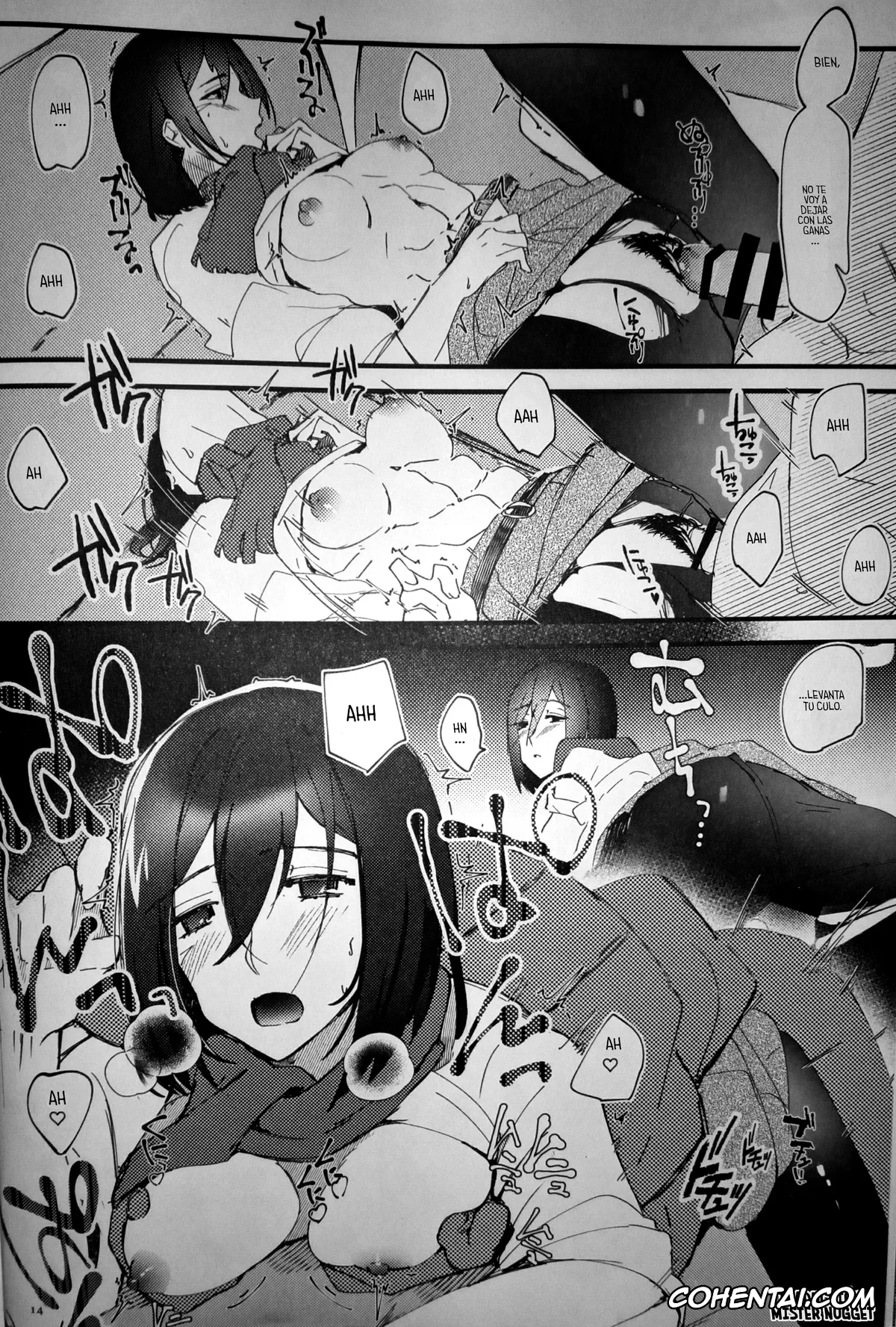 Shingeki No Kyojin | Attack On Titan xxx, Mikasa Ackerman xxx, Anything you want (Shingeki no Kyojin), pagina 13