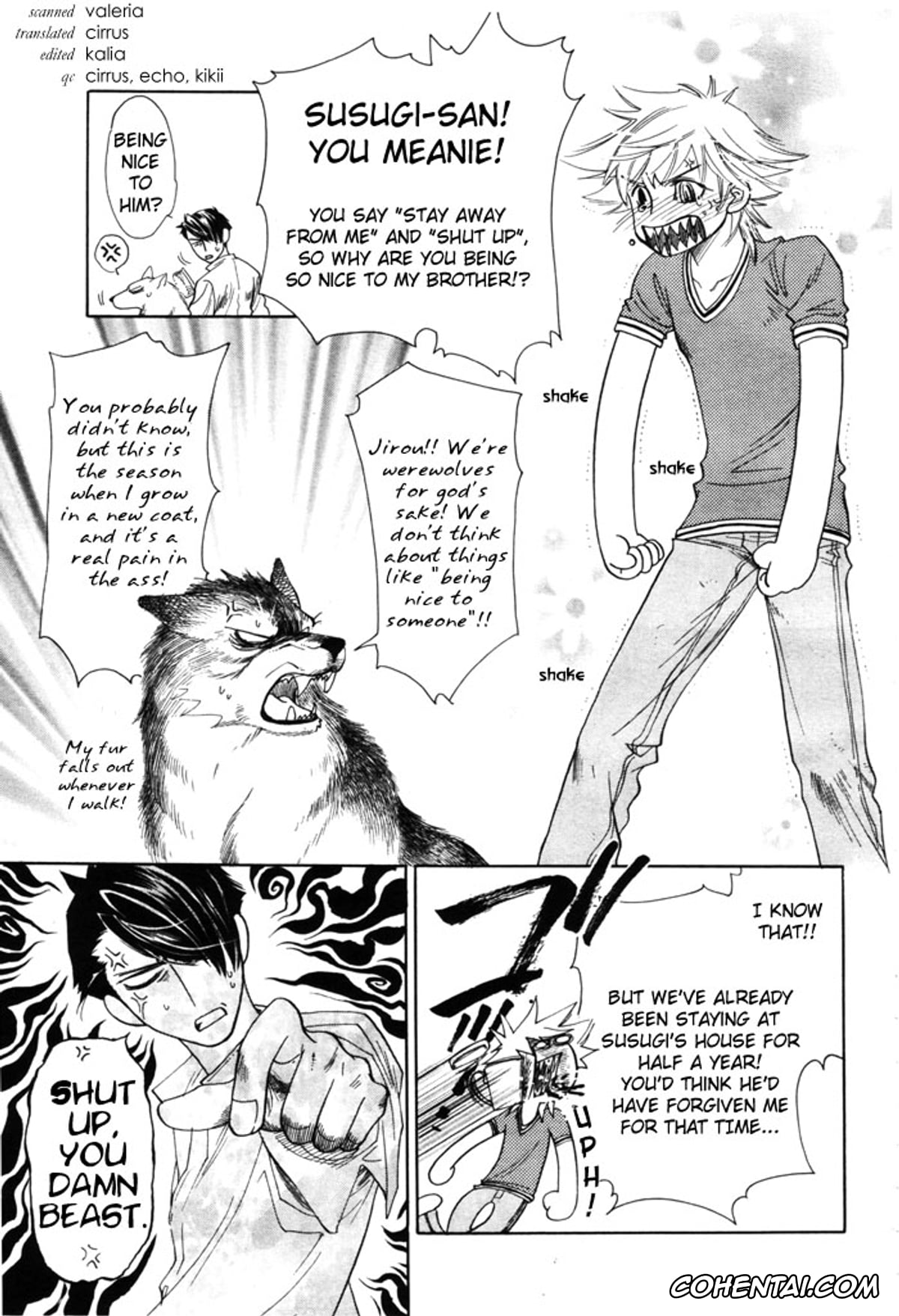 Original hentai, Yaoi – Three Wolves Mountain ch. 2, pagina 3