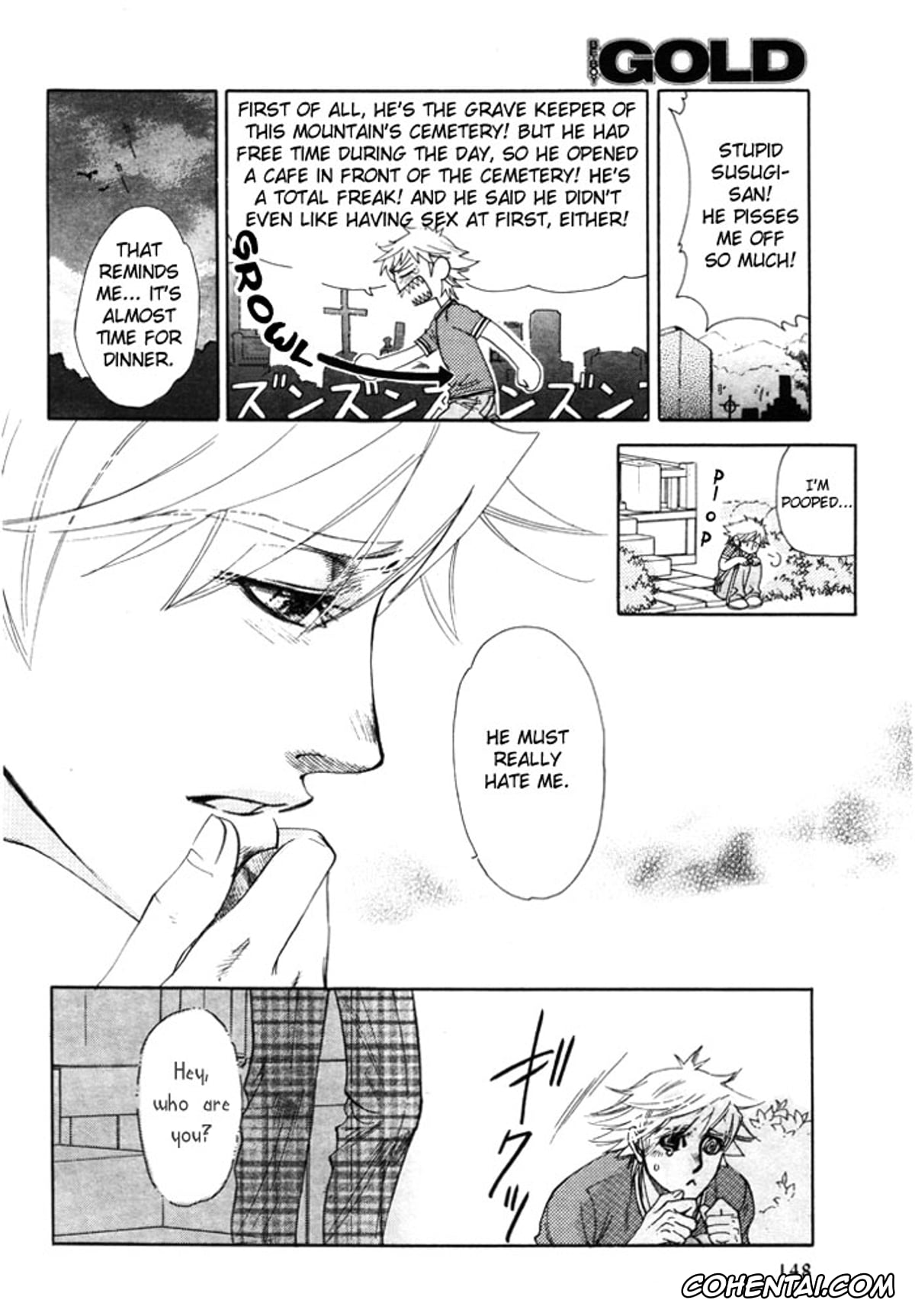 Original hentai, Yaoi – Three Wolves Mountain ch. 2, pagina 6