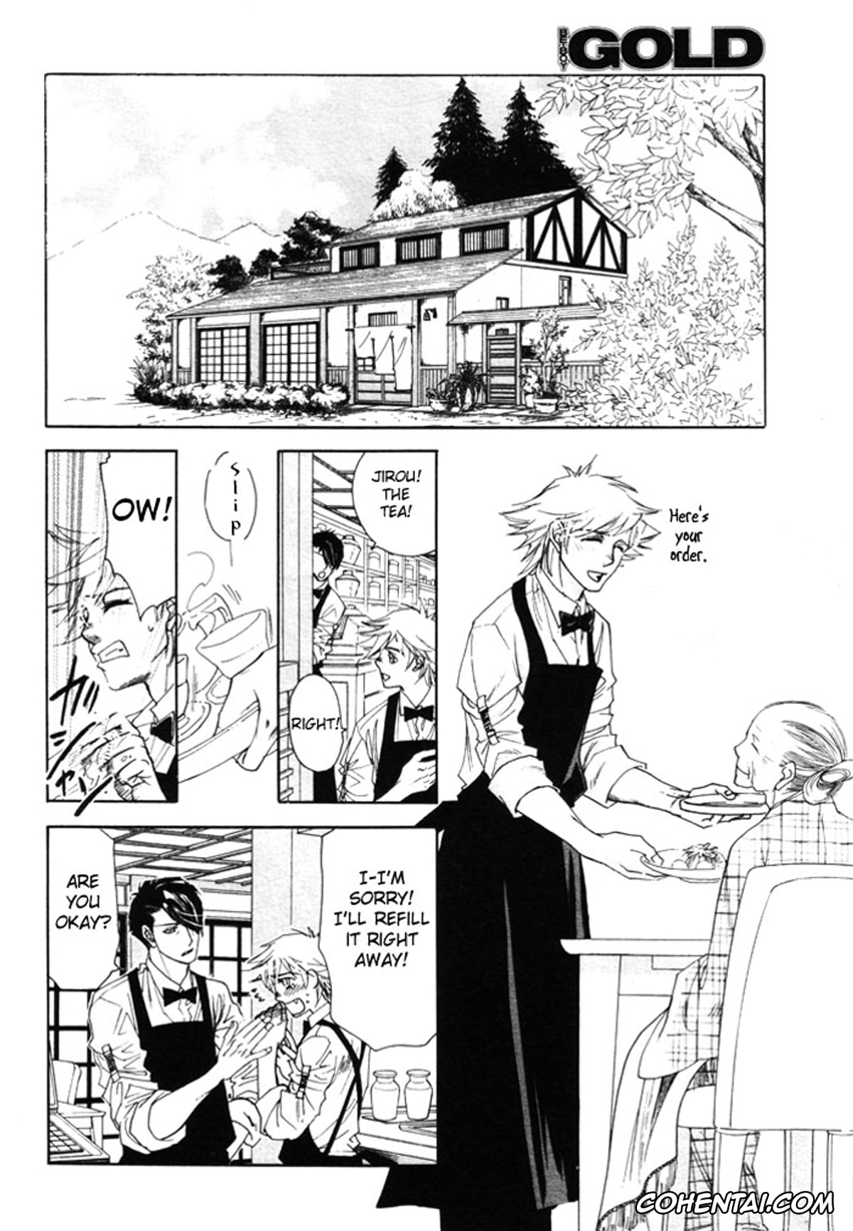Original hentai, Yaoi – Three Wolves Mountain ch. 2, pagina 12