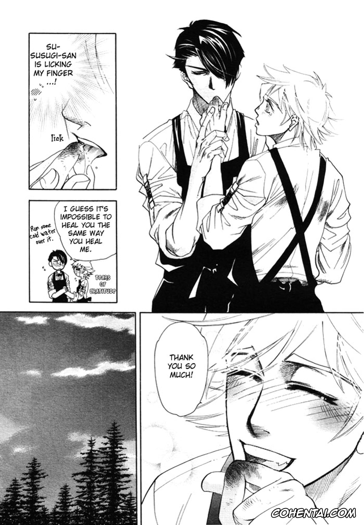Original xxx, Yaoi – Three Wolves Mountain ch. 2, pagina 13