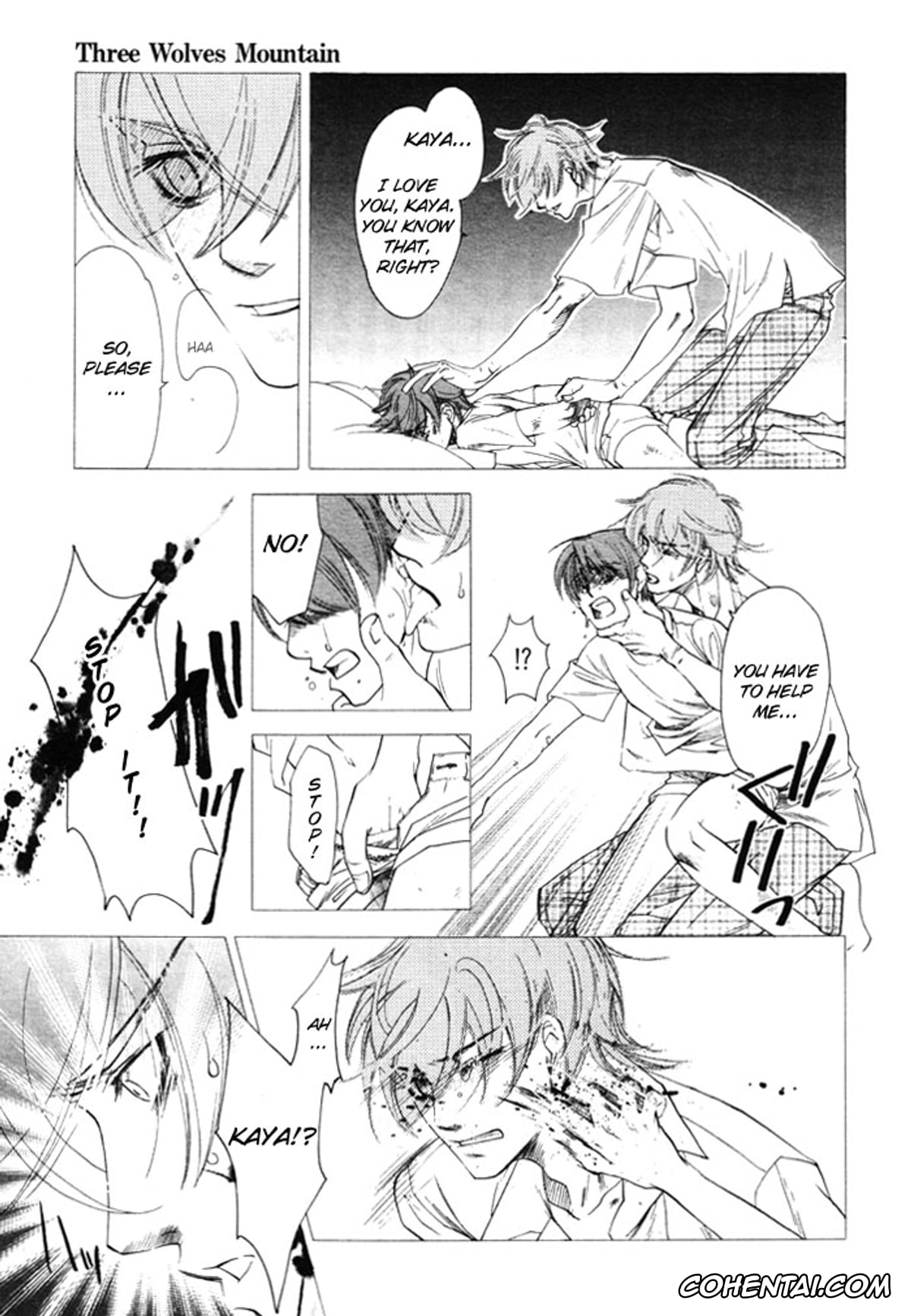 Original hentai, Yaoi – Three Wolves Mountain ch. 2, pagina 21