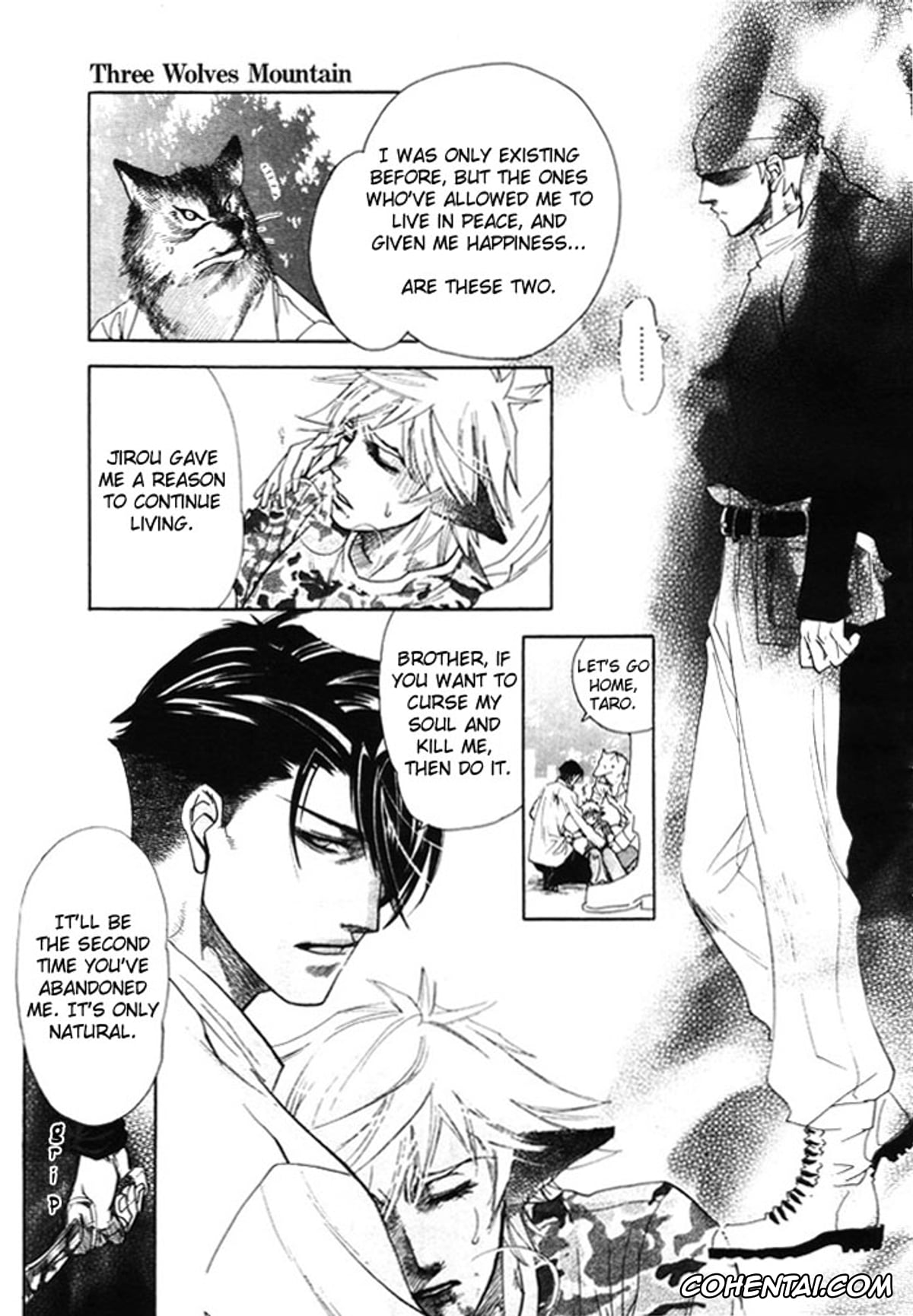 Original hentai, Yaoi – Three Wolves Mountain ch. 2, pagina 39