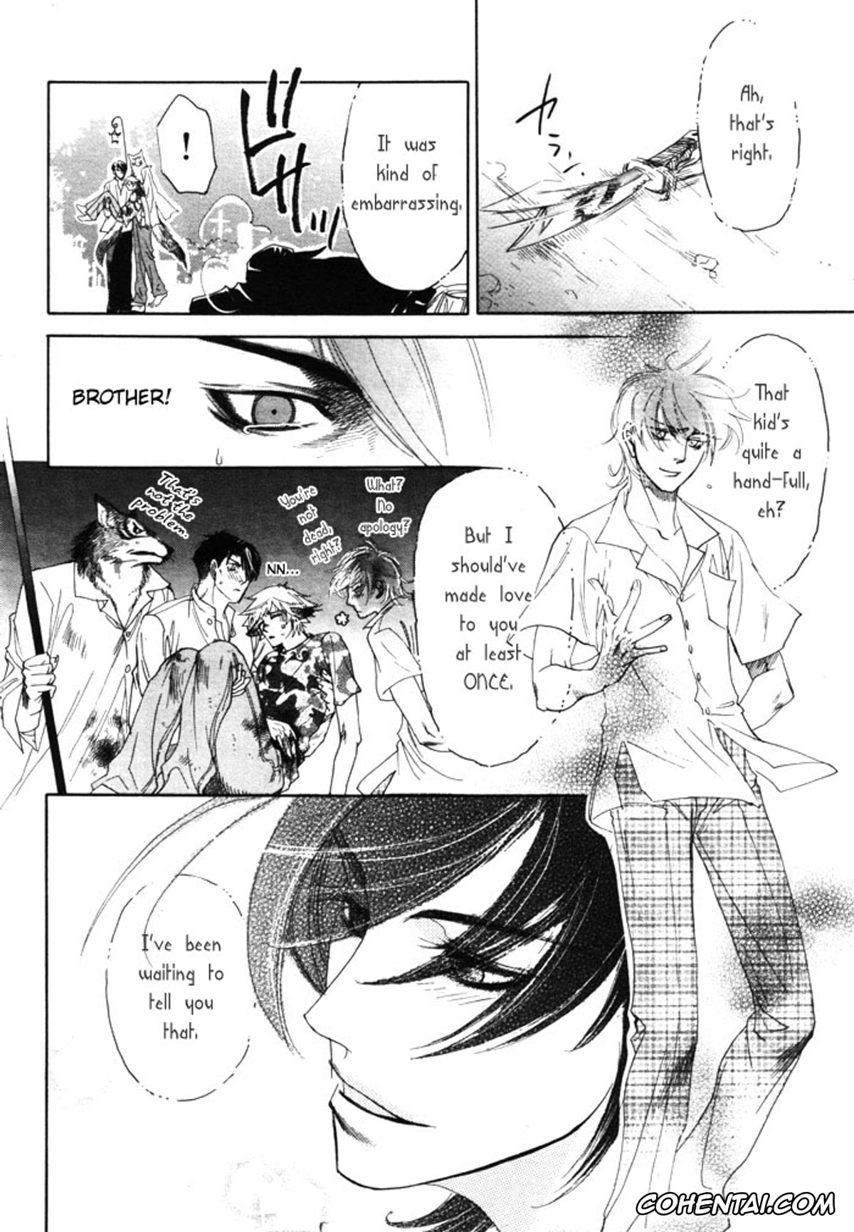 Original hentai, Yaoi – Three Wolves Mountain ch. 2, pagina 42