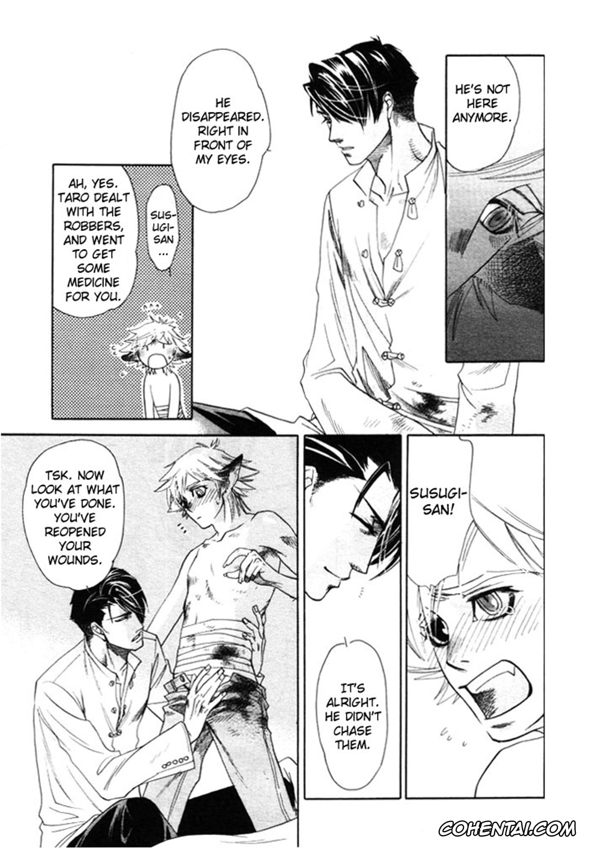 Original hentai, Yaoi – Three Wolves Mountain ch. 2, pagina 45