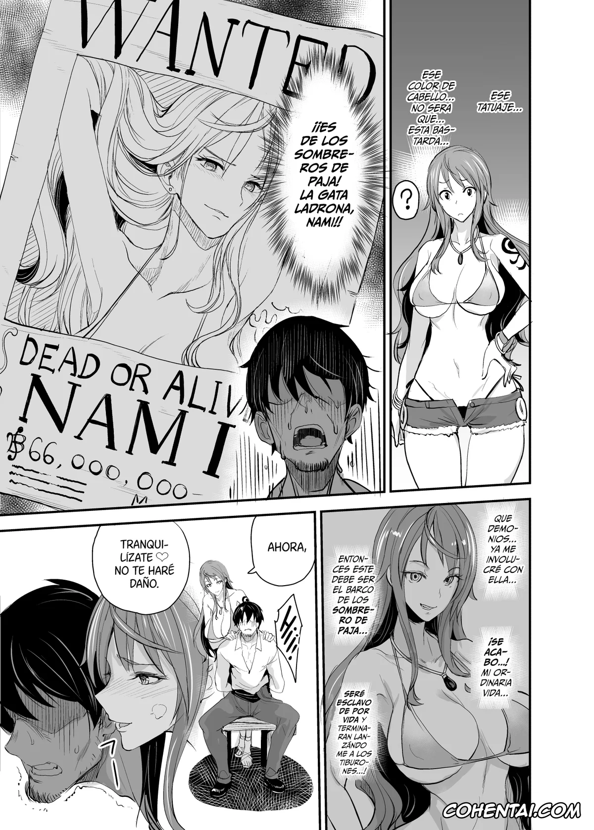 One Piece porno, Nami porno, OP-SEX (One Piece), pagina 8