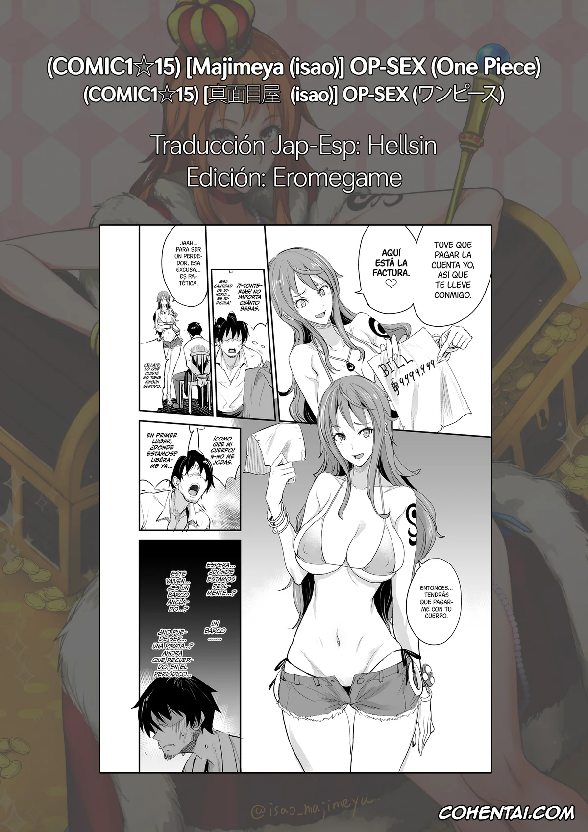 One Piece porno, Nami porno, OP-SEX (One Piece), pagina 32