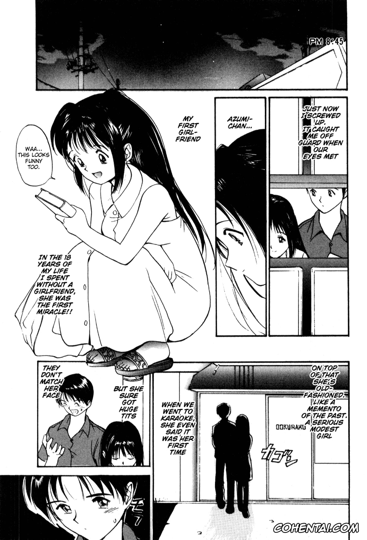 Manga xxx, Tankoubon xxx, Shoya ~Virgin Night~, pagina 10