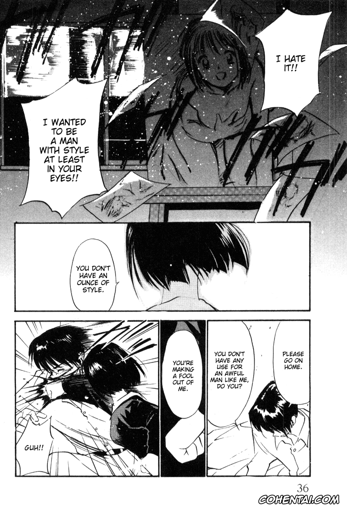 Manga xxx, Tankoubon xxx, Shoya ~Virgin Night~, pagina 37