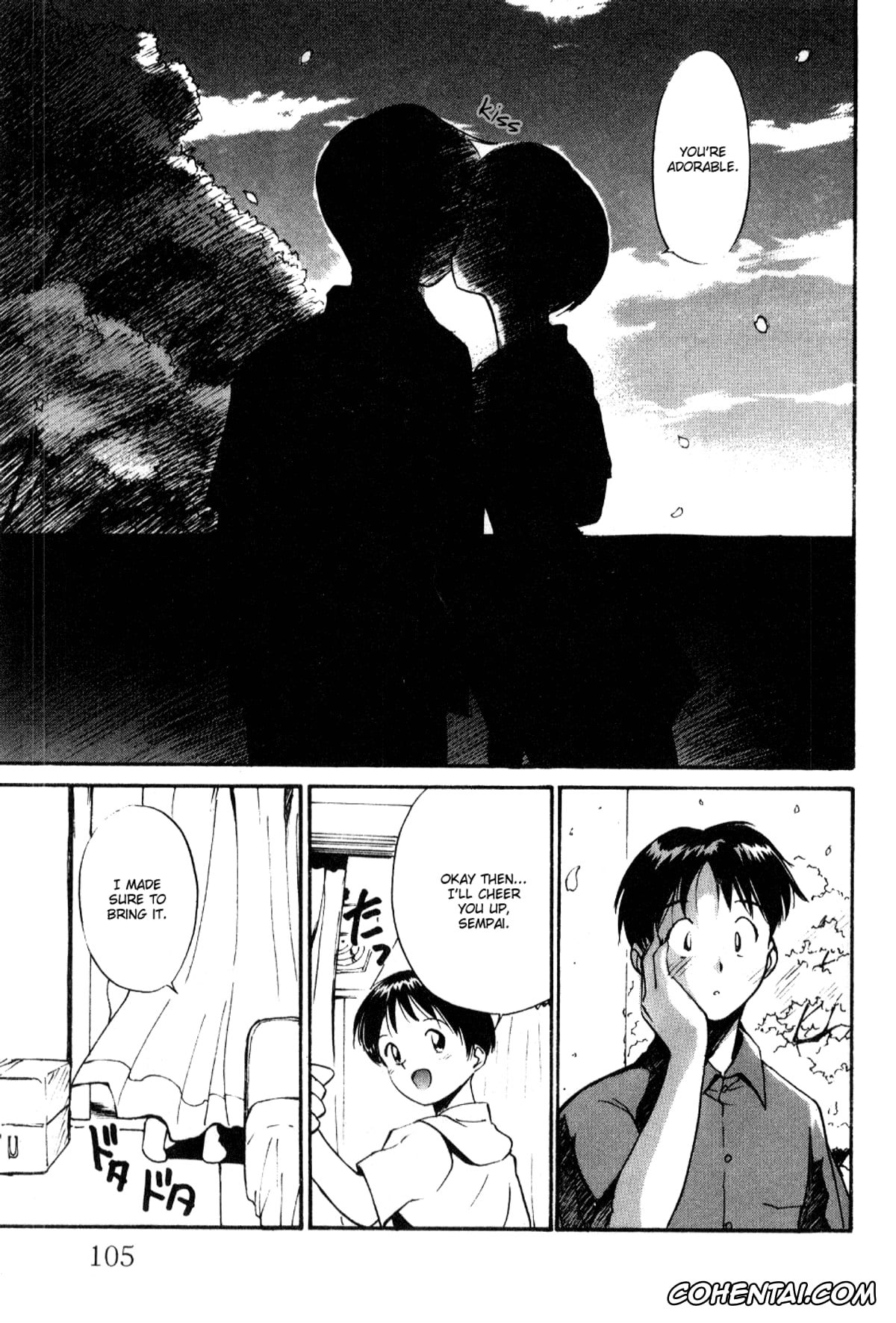 Manga xxx, Tankoubon xxx, Shoya ~Virgin Night~, pagina 106
