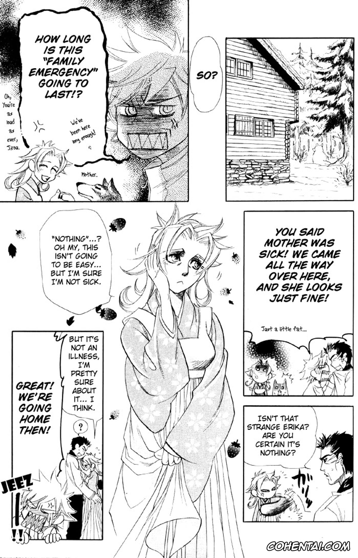 Original xxx, Yaoi – Three Wolves Mountain ch. 3, pagina 10