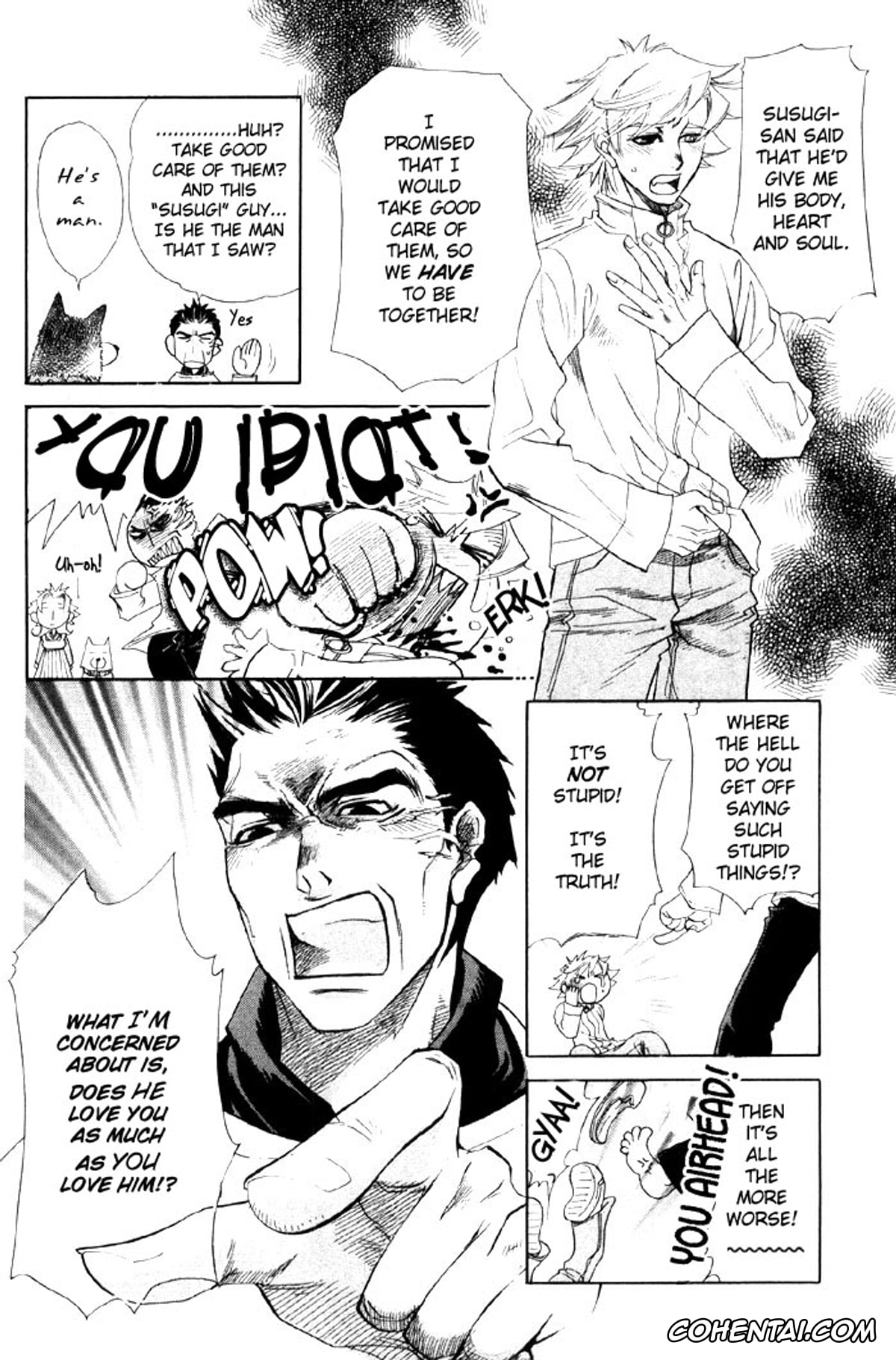 Original xxx, Yaoi – Three Wolves Mountain ch. 3, pagina 13