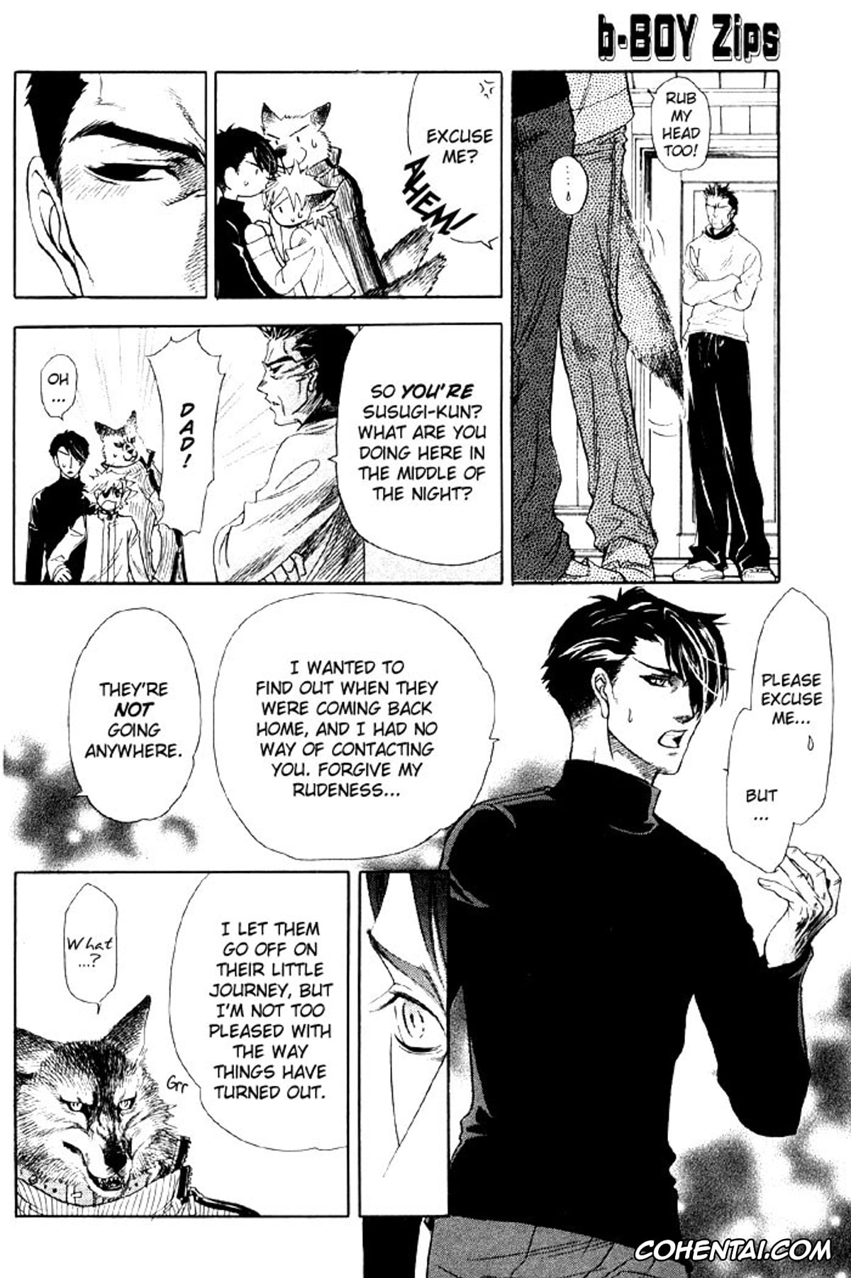 Original xxx, Yaoi – Three Wolves Mountain ch. 3, pagina 19