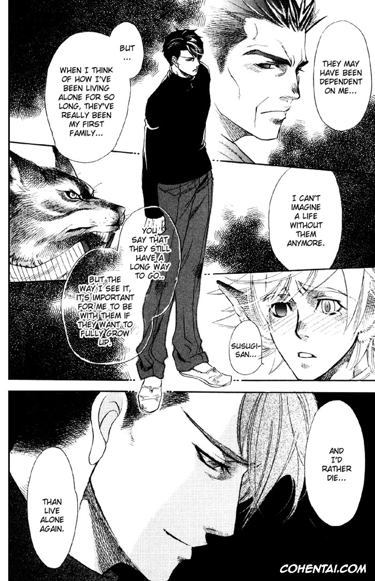 Original hentai, Yaoi – Three Wolves Mountain ch. 3, pagina 21