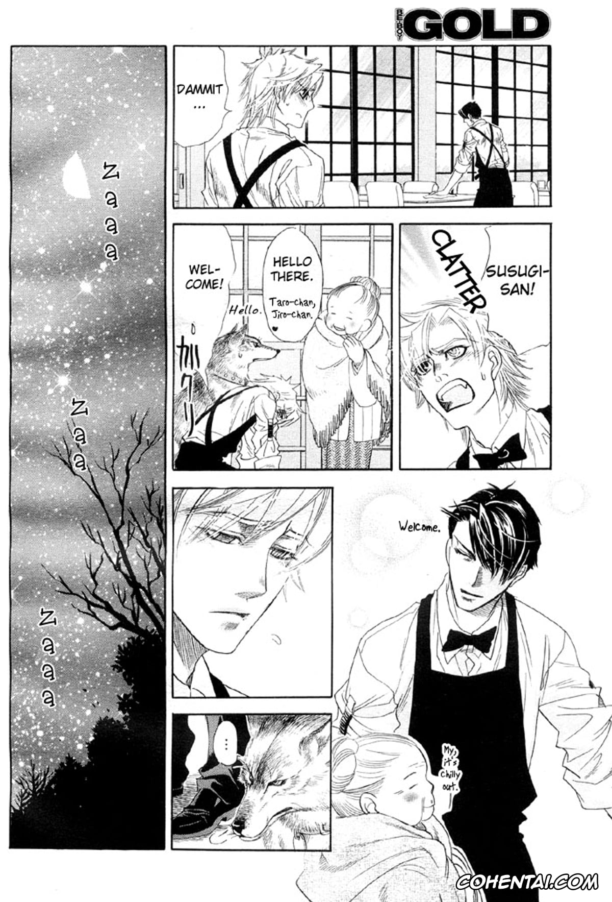 Original porno, Yaoi – Three Wolves Mountain ch. 4, pagina 8