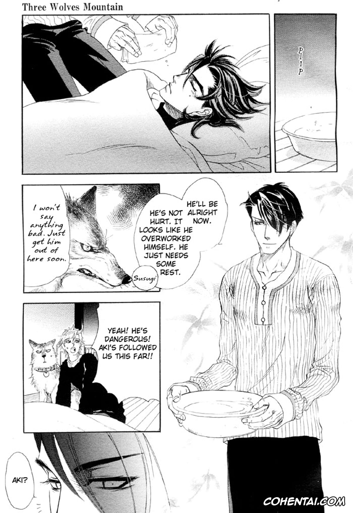 Original porno, Yaoi – Three Wolves Mountain ch. 4, pagina 11