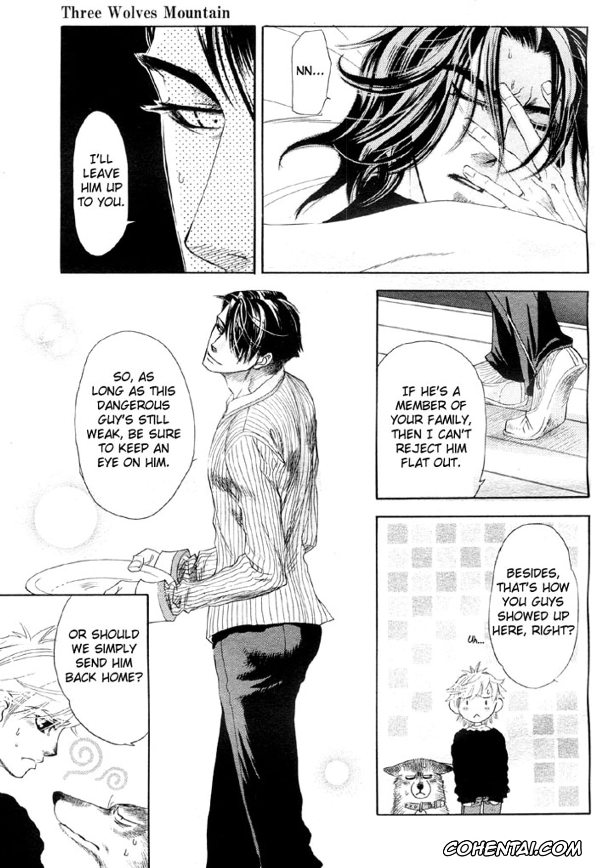 Original xxx, Yaoi – Three Wolves Mountain ch. 4, pagina 13
