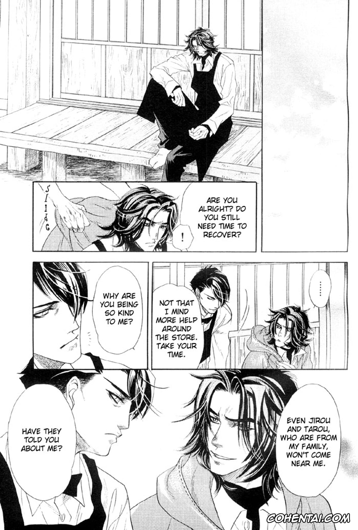 Original hentai, Yaoi – Three Wolves Mountain ch. 4, pagina 21