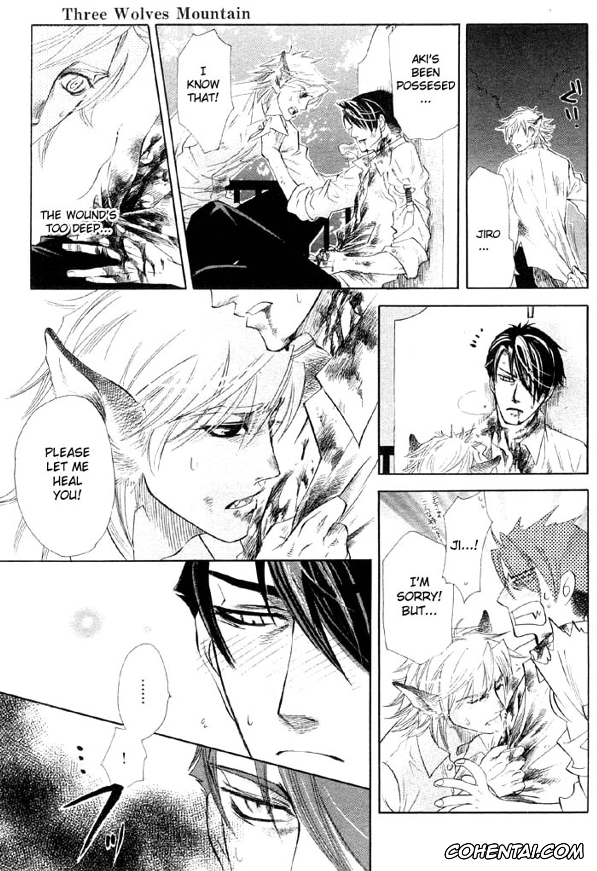 Original hentai, Yaoi – Three Wolves Mountain ch. 5, pagina 9