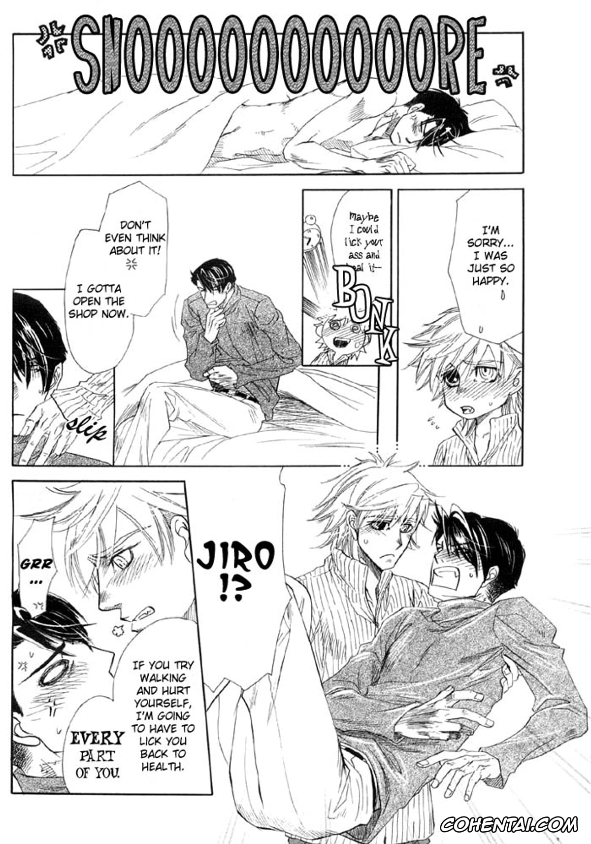 Original porno, Yaoi – Three Wolves Mountain ch. 5, pagina 38