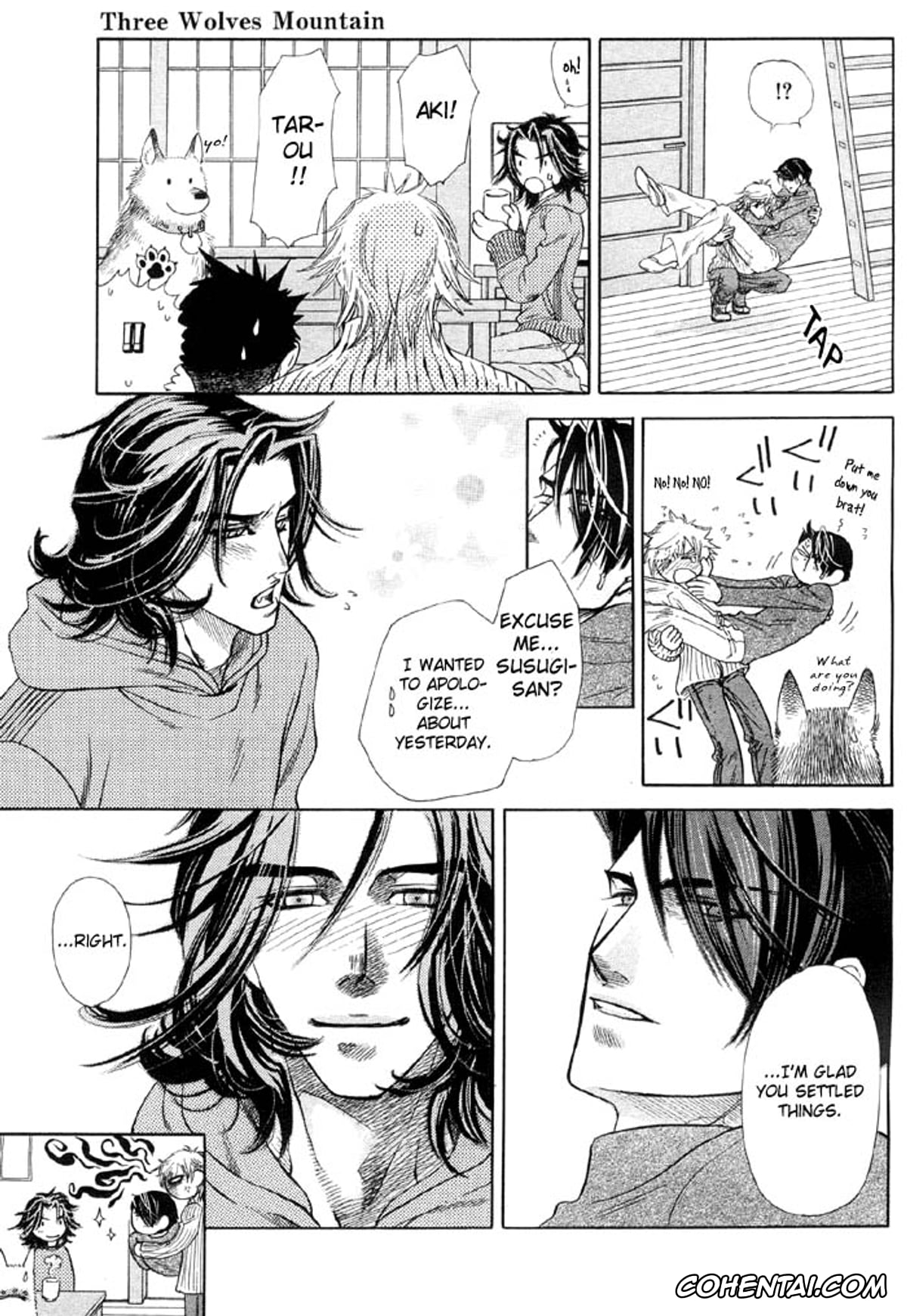 Original hentai, Yaoi – Three Wolves Mountain ch. 5, pagina 39
