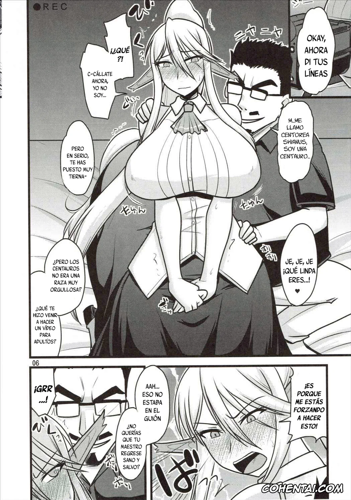 Monster Musume no Iru Nichijou porno, Centorea Shianus porno, Umanko NTR Satsueikai. (Monster Musume no Iru Nichijou), pagina 5