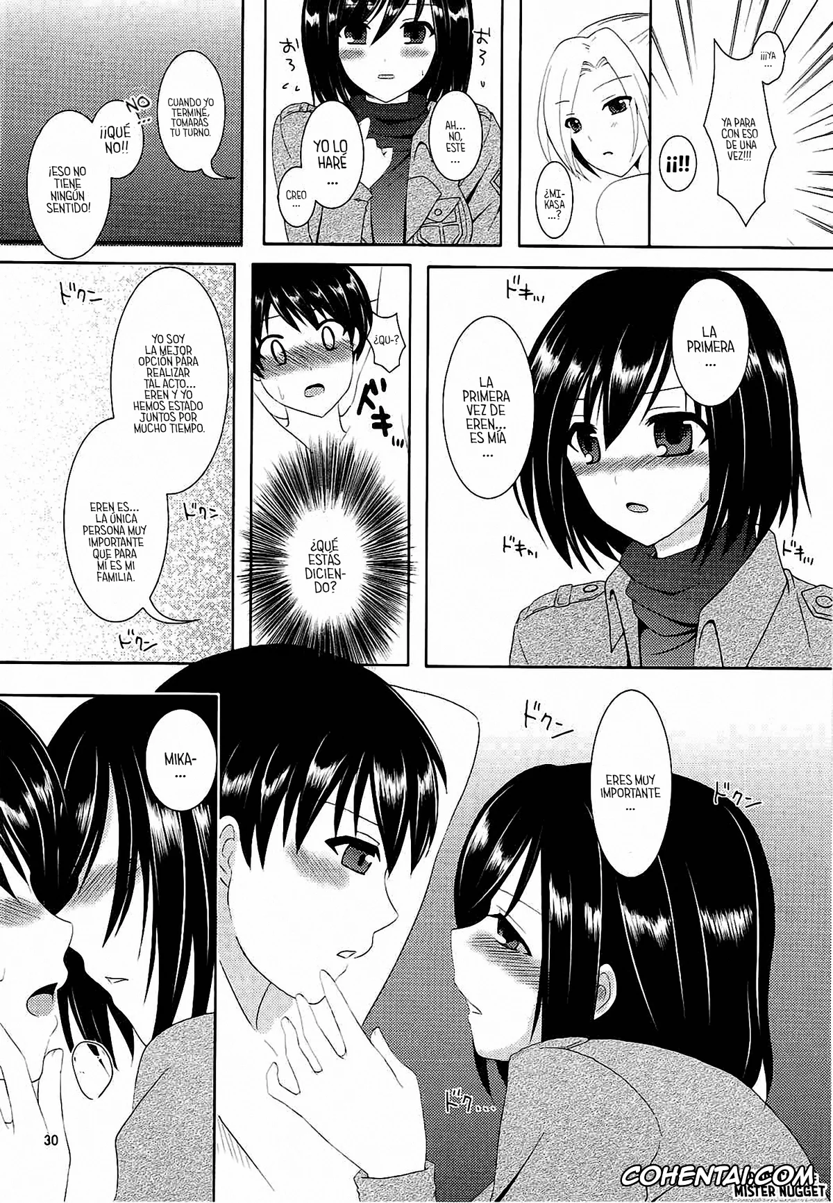 Shingeki No Kyojin | Attack On Titan porno, Annie Leonhart porno, Krista Lenz porno, Mikasa Ackerman porno, Sasha Blouse porno, Kinkyuu Shirei! (Shingeki no Kyojin), pagina 26