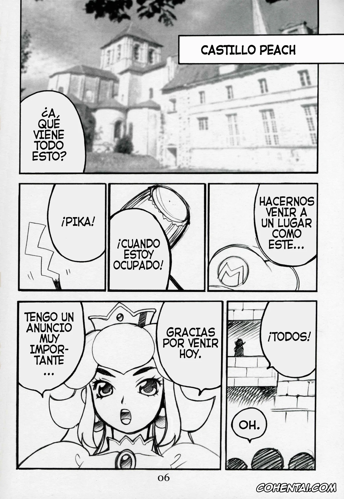 Super Mario Brothers | Super Mario Bros. hentai, The Legend Of Zelda hentai, Princess Peach hentai, Yukiyanagi no Hon Vol. 4 Double Princesses (Super Mario Brothers, The Legend Of Zelda), pagina 6